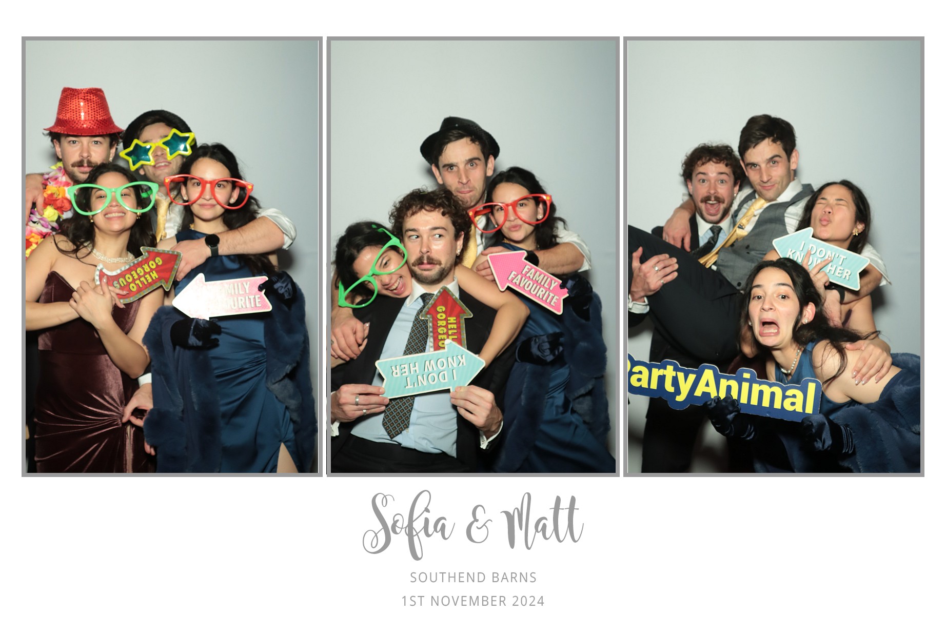 Sofia & Matt's Wedding | View more photos from the event at gallery.myphotoboothexperience.co.uk/u/MyPhotoBoothExperienceLtd/Sofia-Matts-Wedding