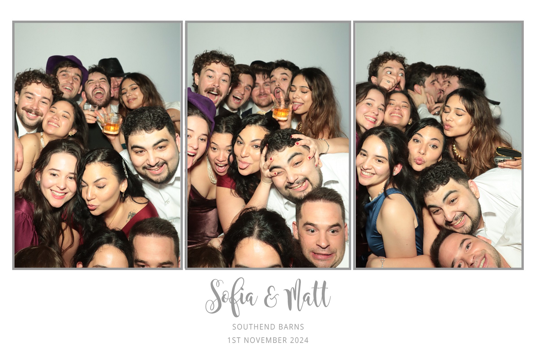 Sofia & Matt's Wedding | View more photos from the event at gallery.myphotoboothexperience.co.uk/u/MyPhotoBoothExperienceLtd/Sofia-Matts-Wedding
