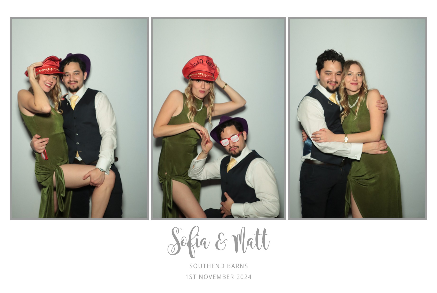 Sofia & Matt's Wedding | View more photos from the event at gallery.myphotoboothexperience.co.uk/u/MyPhotoBoothExperienceLtd/Sofia-Matts-Wedding