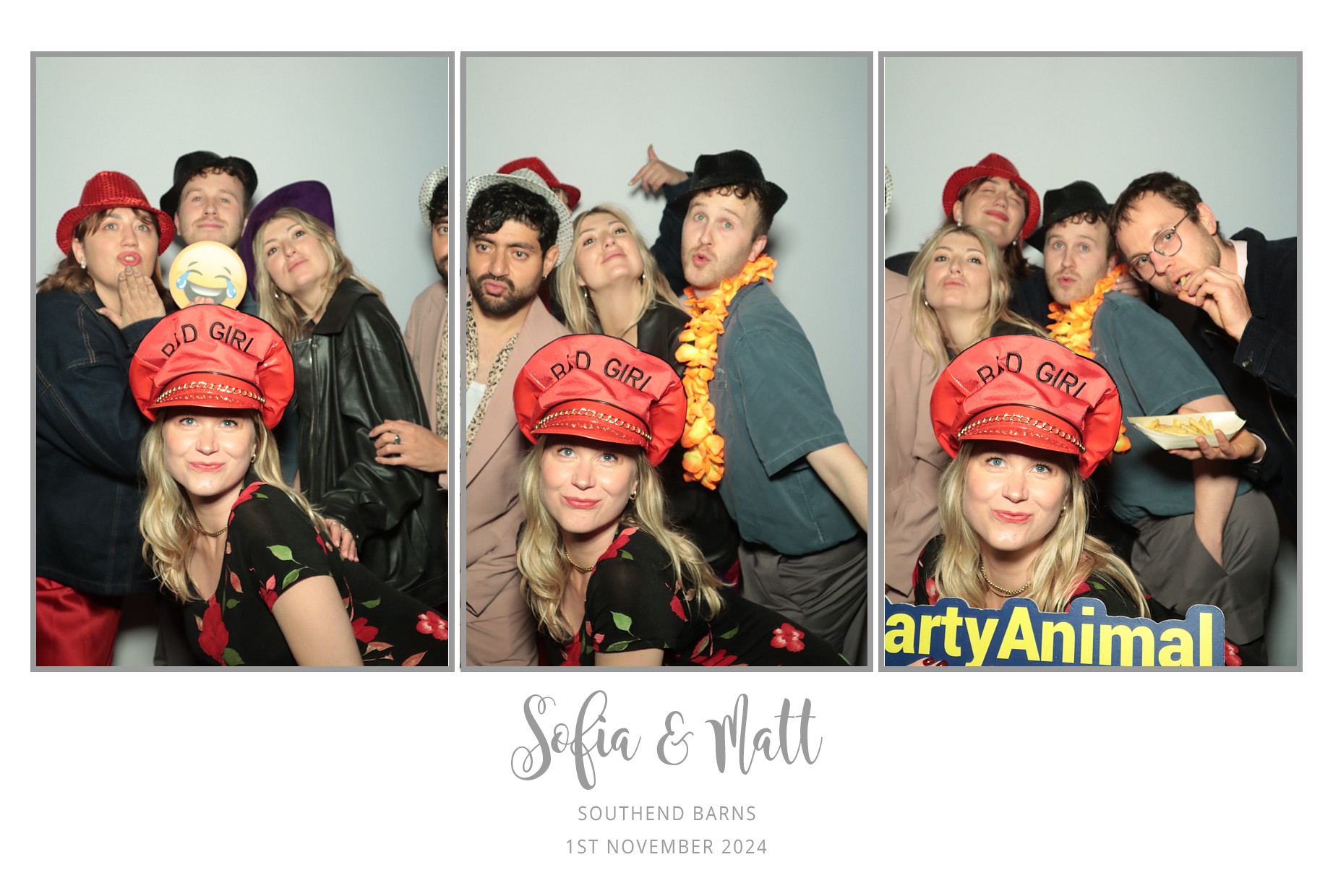 Sofia & Matt's Wedding | View more photos from the event at gallery.myphotoboothexperience.co.uk/u/MyPhotoBoothExperienceLtd/Sofia-Matts-Wedding