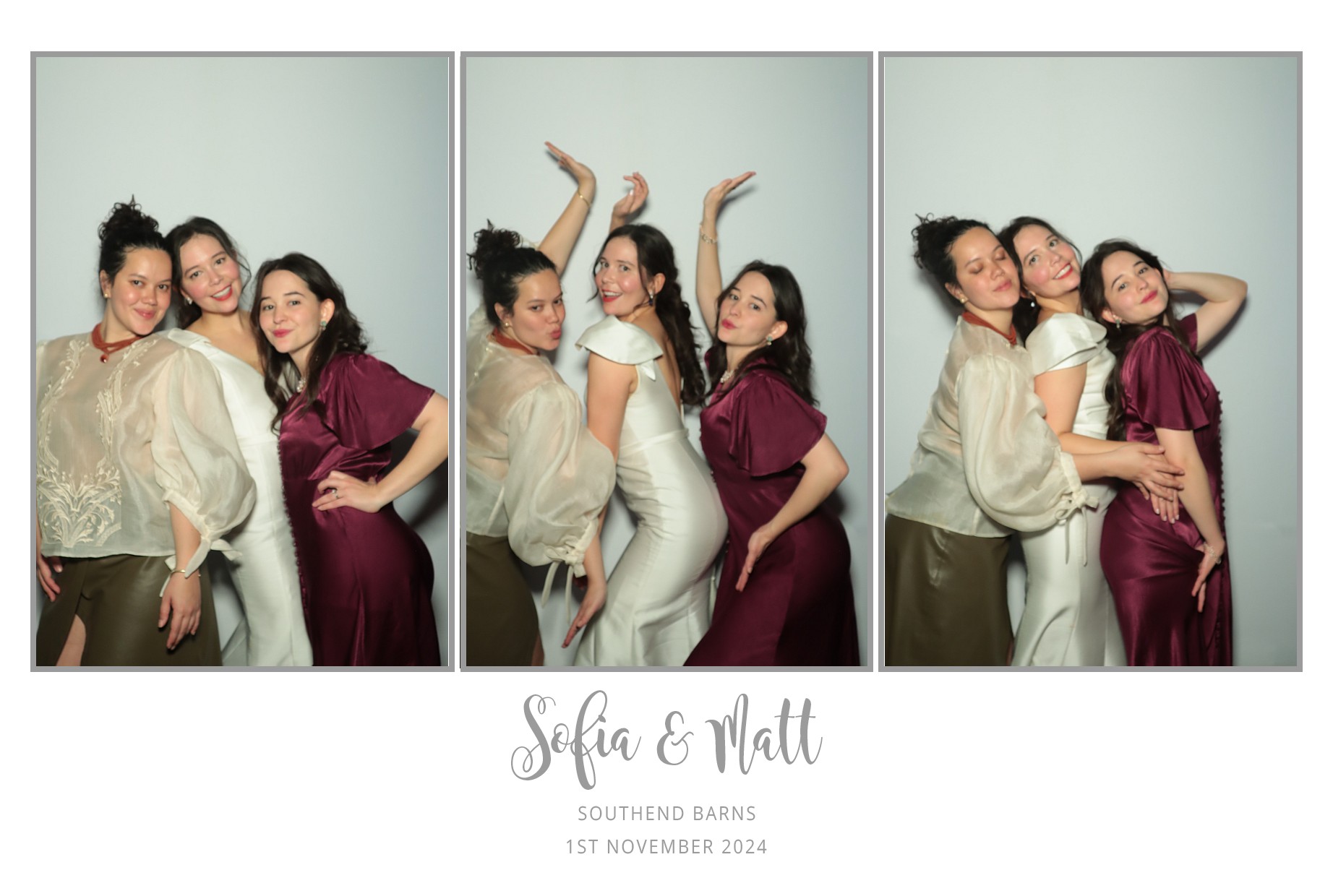 Sofia & Matt's Wedding | View more photos from the event at gallery.myphotoboothexperience.co.uk/u/MyPhotoBoothExperienceLtd/Sofia-Matts-Wedding