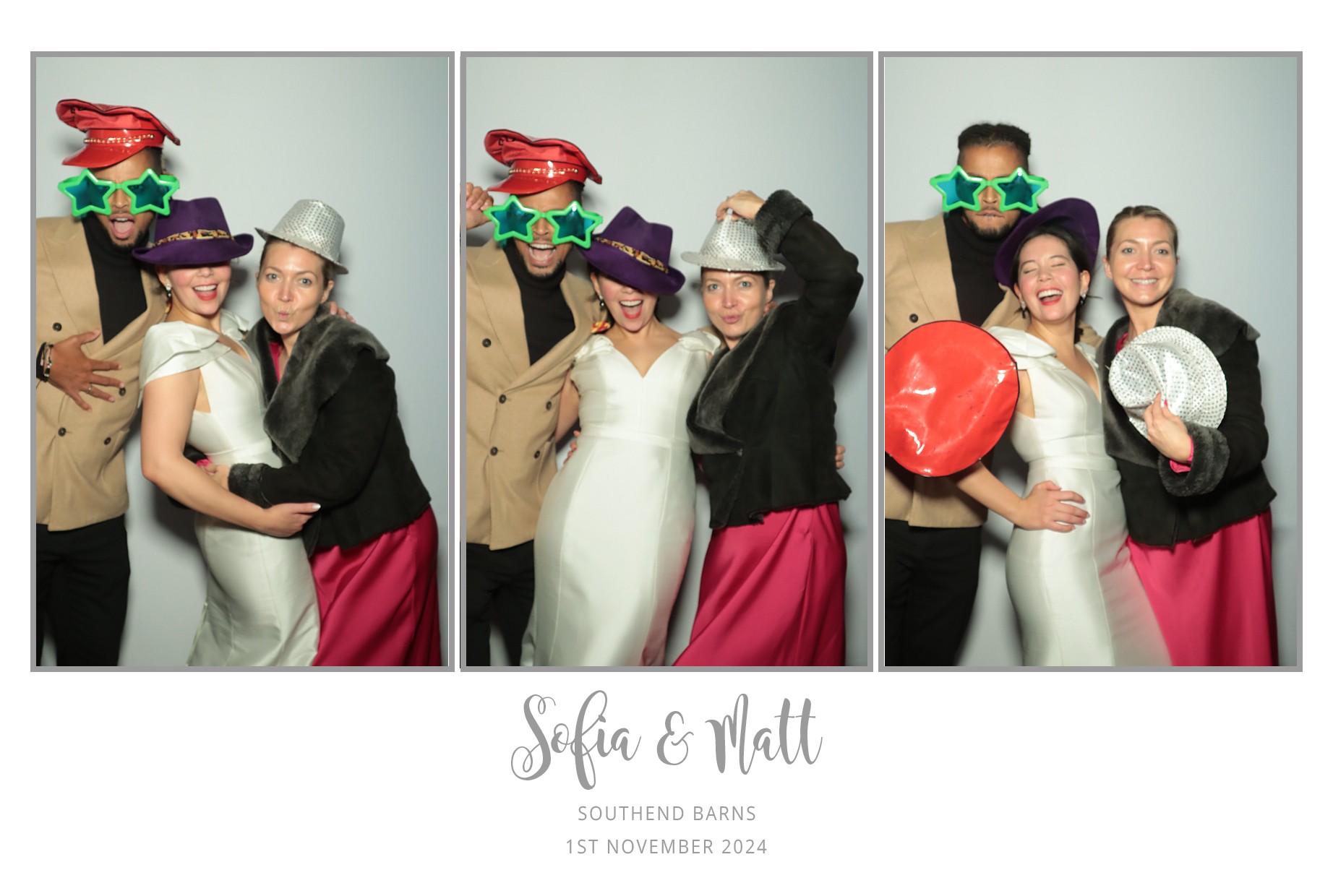 Sofia & Matt's Wedding | View more photos from the event at gallery.myphotoboothexperience.co.uk/u/MyPhotoBoothExperienceLtd/Sofia-Matts-Wedding