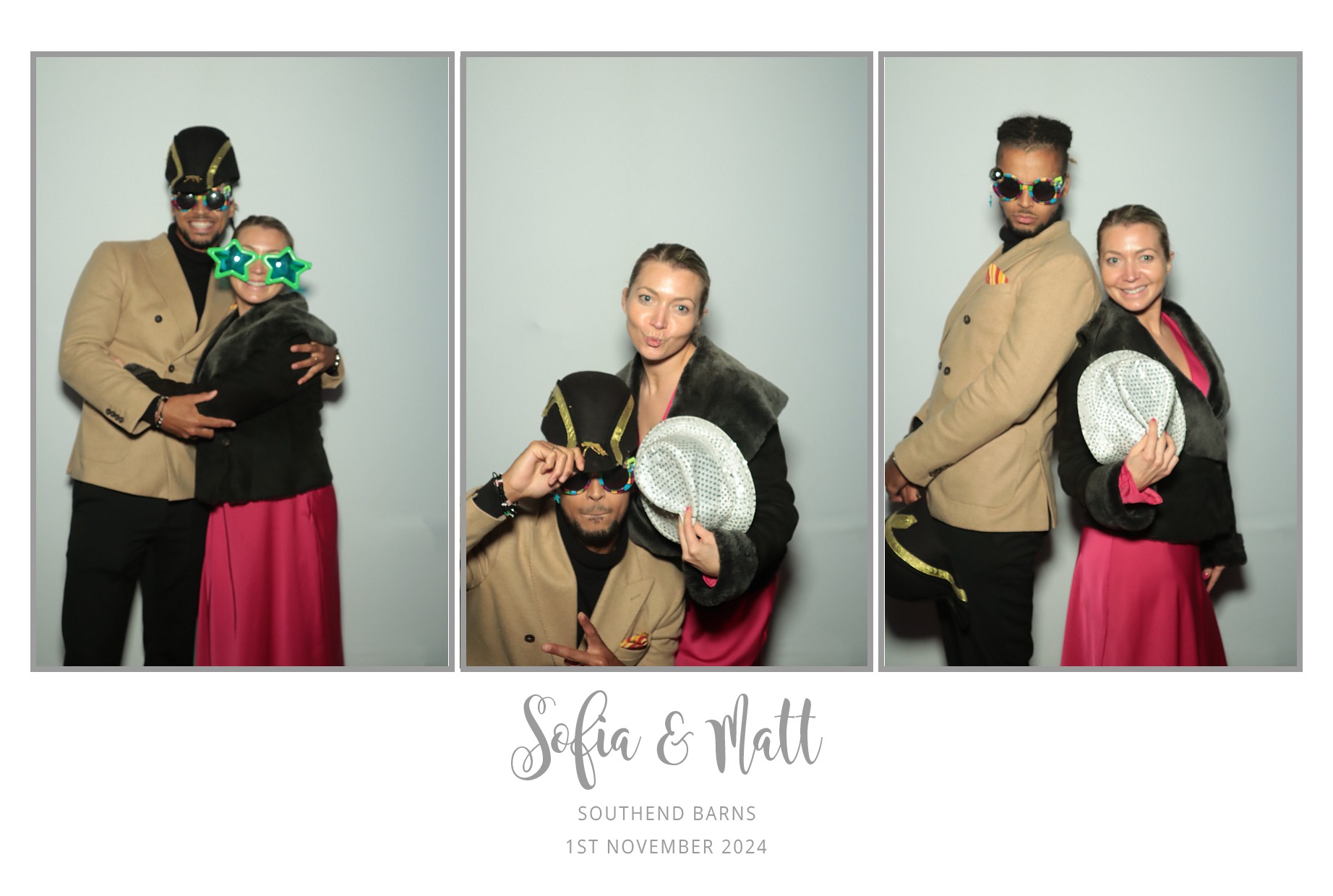 Sofia & Matt's Wedding | View more photos from the event at gallery.myphotoboothexperience.co.uk/u/MyPhotoBoothExperienceLtd/Sofia-Matts-Wedding