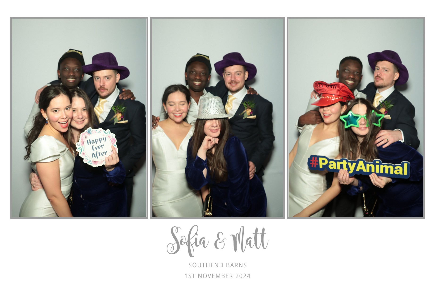 Sofia & Matt's Wedding | View more photos from the event at gallery.myphotoboothexperience.co.uk/u/MyPhotoBoothExperienceLtd/Sofia-Matts-Wedding