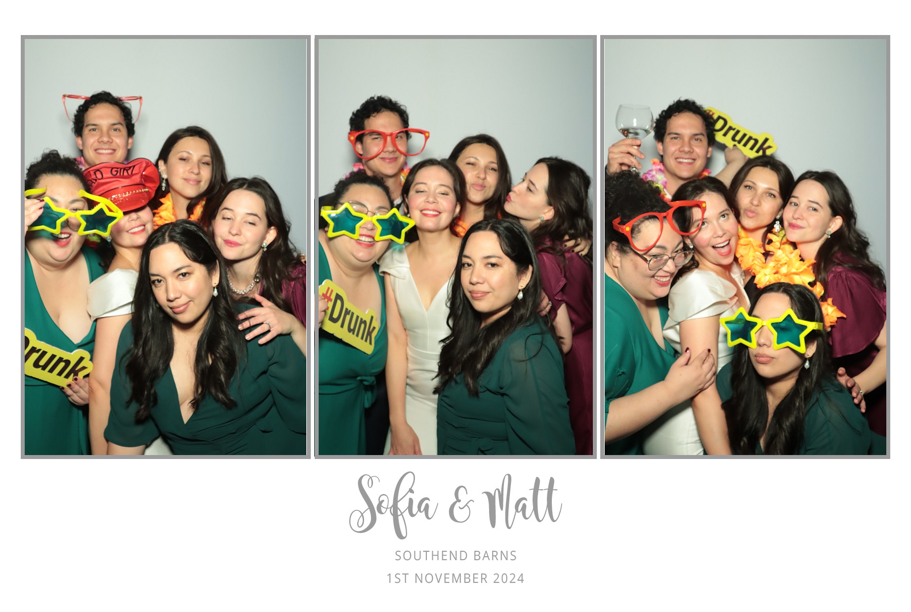 Sofia & Matt's Wedding | View more photos from the event at gallery.myphotoboothexperience.co.uk/u/MyPhotoBoothExperienceLtd/Sofia-Matts-Wedding
