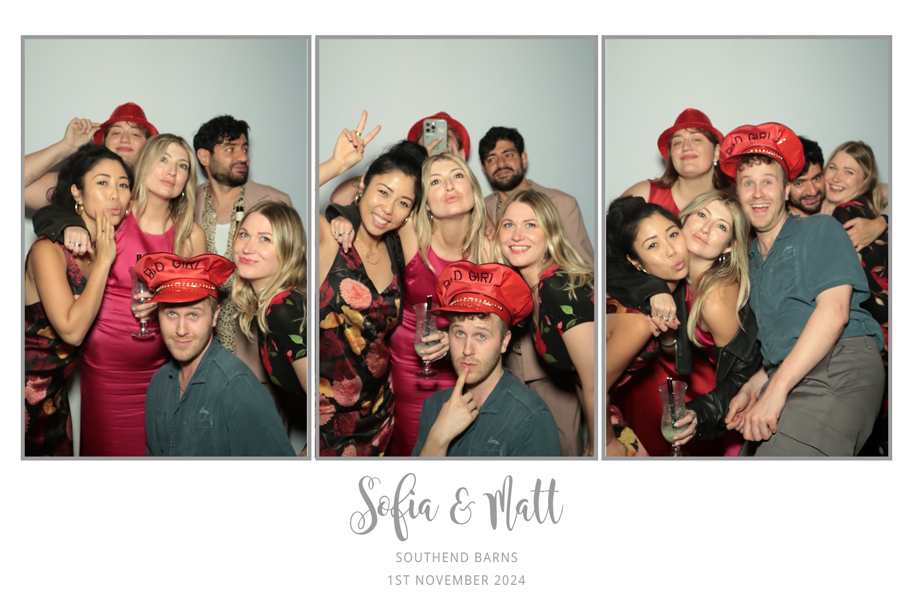 Sofia & Matt's Wedding | View more photos from the event at gallery.myphotoboothexperience.co.uk/u/MyPhotoBoothExperienceLtd/Sofia-Matts-Wedding