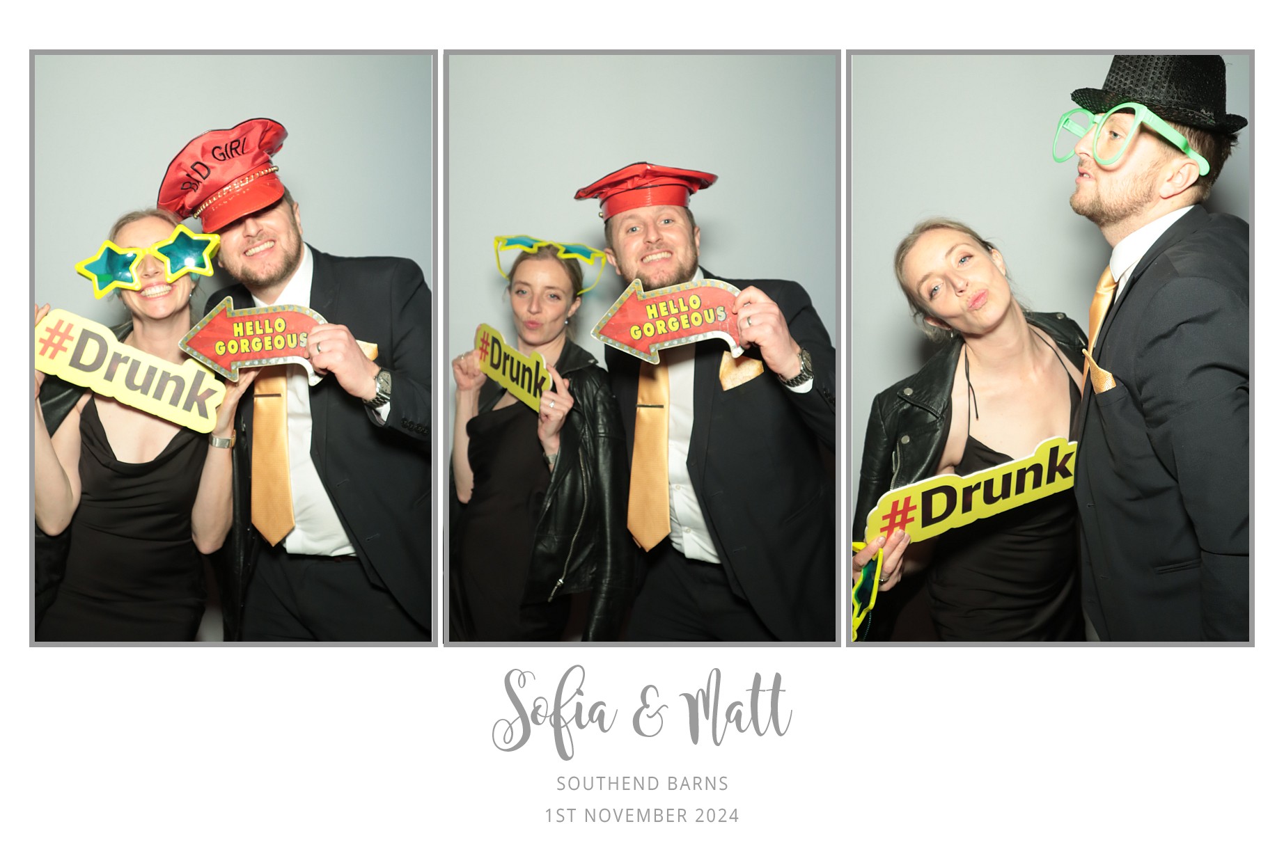 Sofia & Matt's Wedding | View more photos from the event at gallery.myphotoboothexperience.co.uk/u/MyPhotoBoothExperienceLtd/Sofia-Matts-Wedding