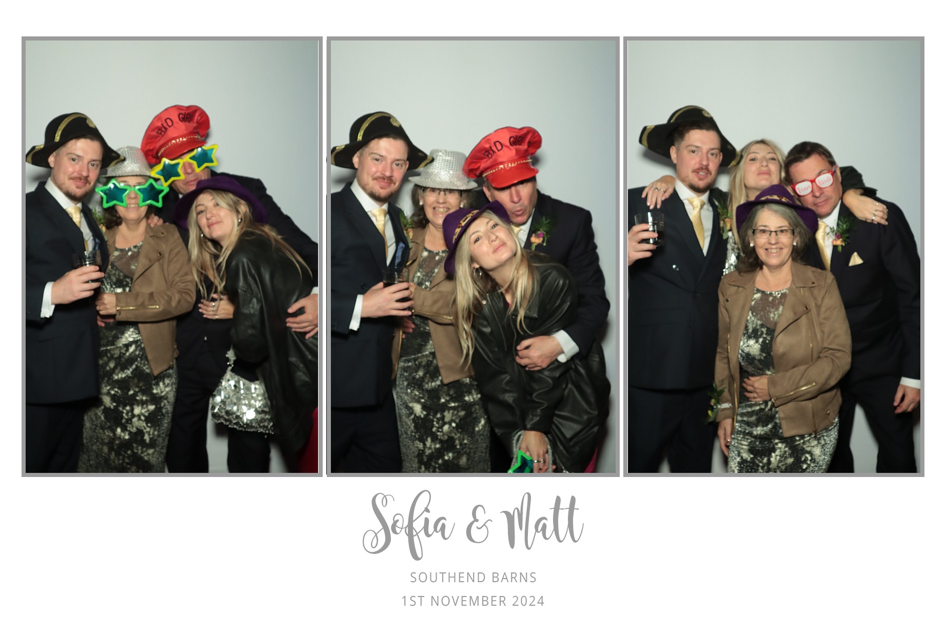 Sofia & Matt's Wedding | View more photos from the event at gallery.myphotoboothexperience.co.uk/u/MyPhotoBoothExperienceLtd/Sofia-Matts-Wedding