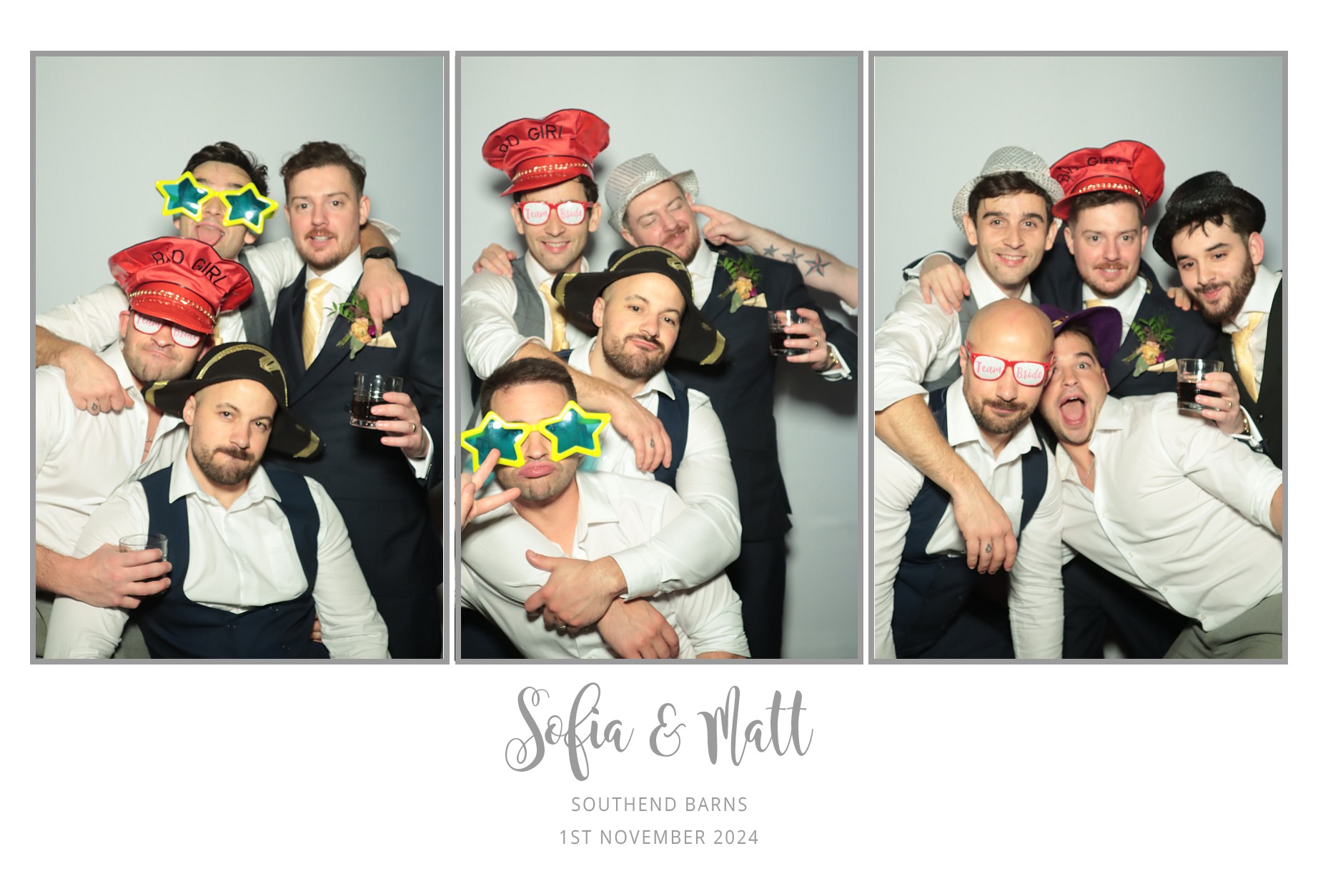Sofia & Matt's Wedding | View more photos from the event at gallery.myphotoboothexperience.co.uk/u/MyPhotoBoothExperienceLtd/Sofia-Matts-Wedding