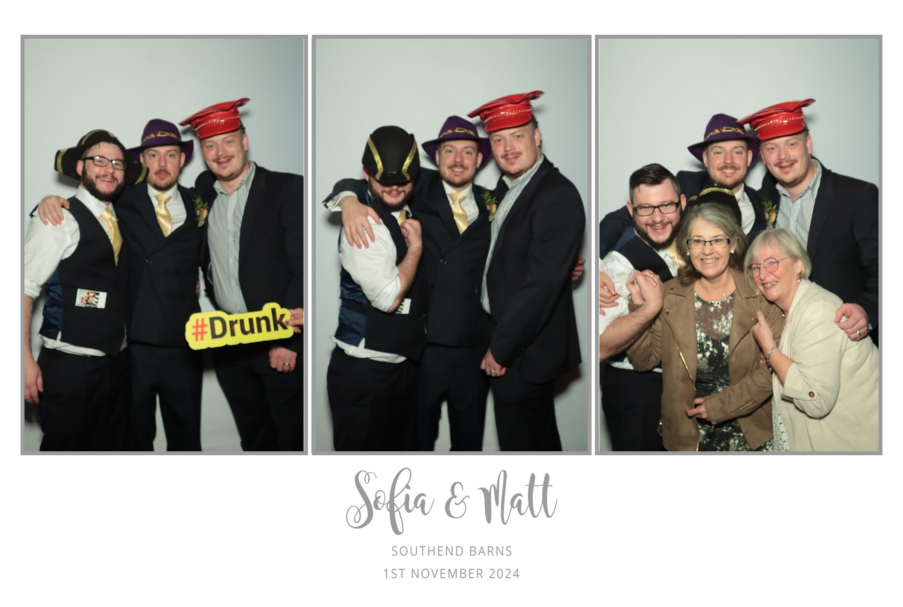 Sofia & Matt's Wedding | View more photos from the event at gallery.myphotoboothexperience.co.uk/u/MyPhotoBoothExperienceLtd/Sofia-Matts-Wedding