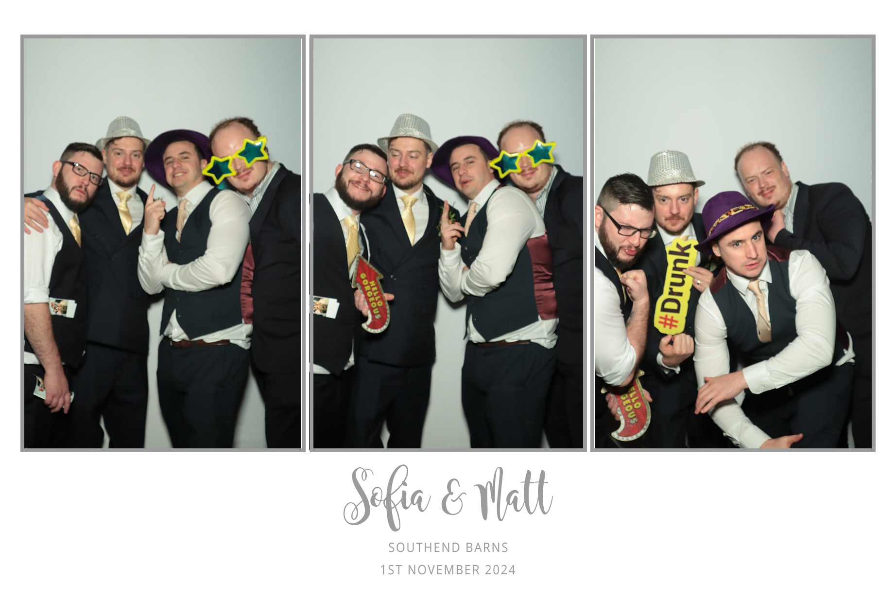 Sofia & Matt's Wedding | View more photos from the event at gallery.myphotoboothexperience.co.uk/u/MyPhotoBoothExperienceLtd/Sofia-Matts-Wedding