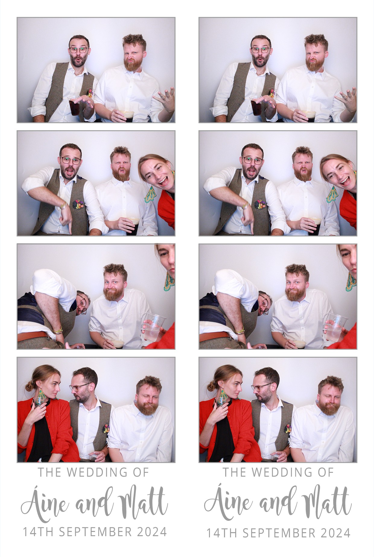  Áine & Matt's Wedding | View more photos from the event at gallery.myphotoboothexperience.co.uk/u/MyPhotoBoothExperienceLtd/Áine-Matts-Wedding
