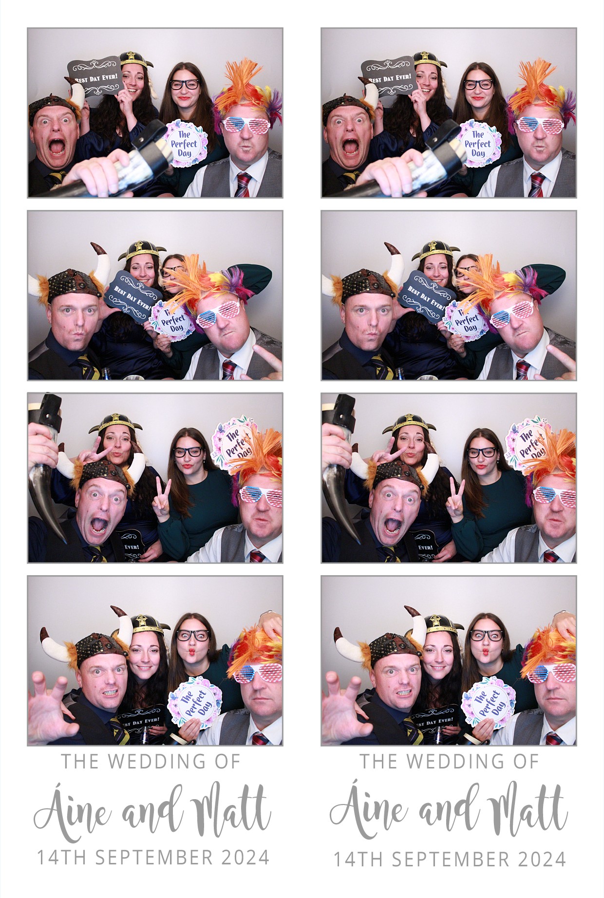  Áine & Matt's Wedding | View more photos from the event at gallery.myphotoboothexperience.co.uk/u/MyPhotoBoothExperienceLtd/Áine-Matts-Wedding