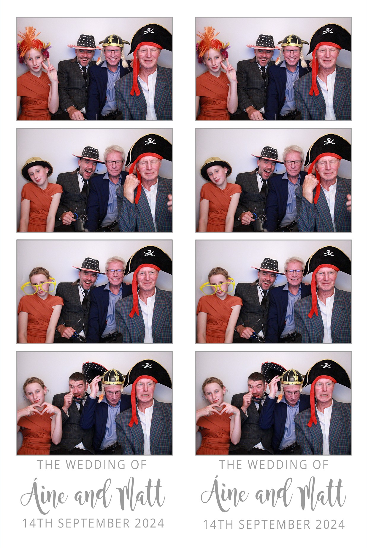  Áine & Matt's Wedding | View more photos from the event at gallery.myphotoboothexperience.co.uk/u/MyPhotoBoothExperienceLtd/Áine-Matts-Wedding