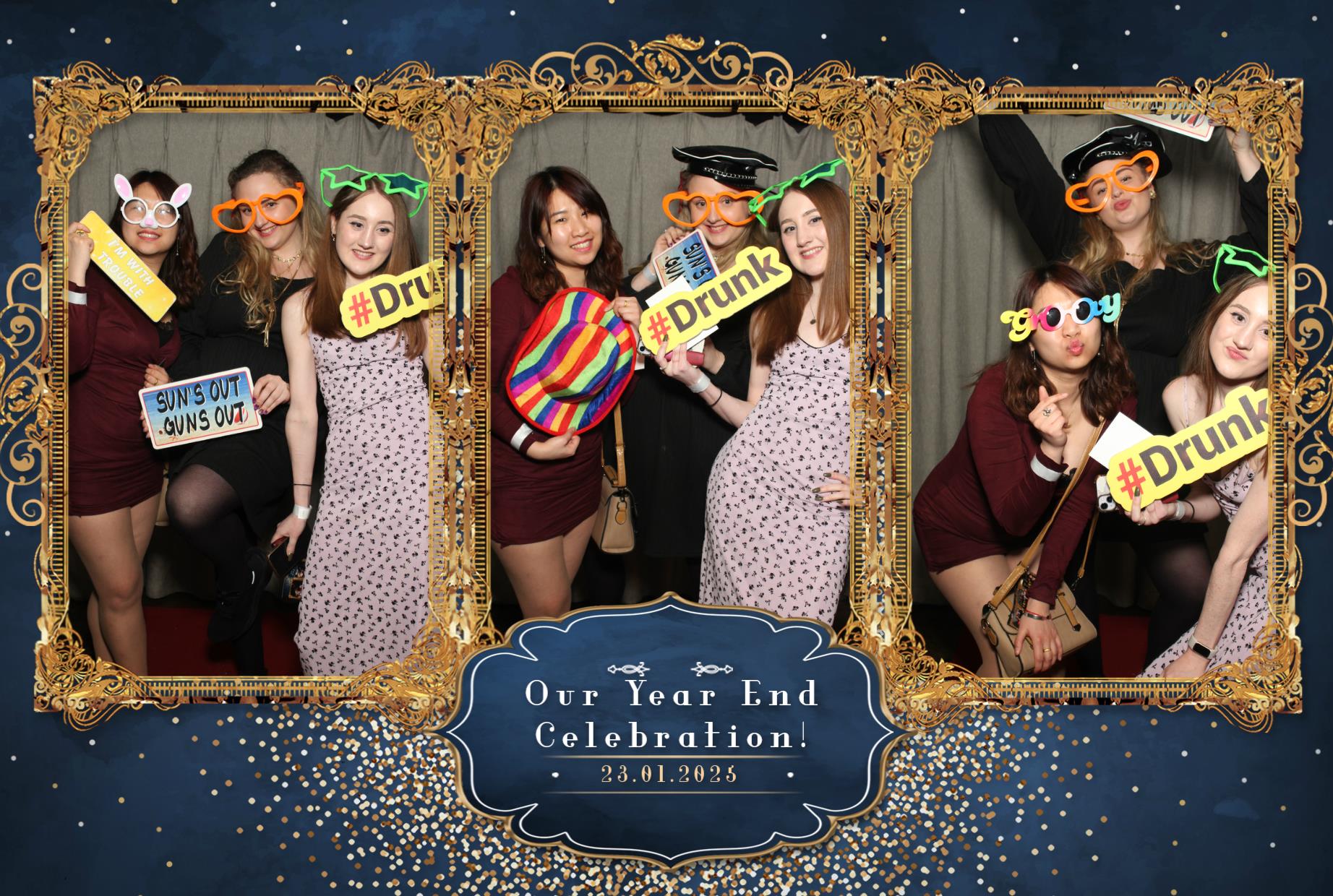 End of year celebration | View more photos from the event at gallery.myphotoboothexperience.co.uk/u/MyPhotoBoothExperienceLtd/End-of-year-celebration