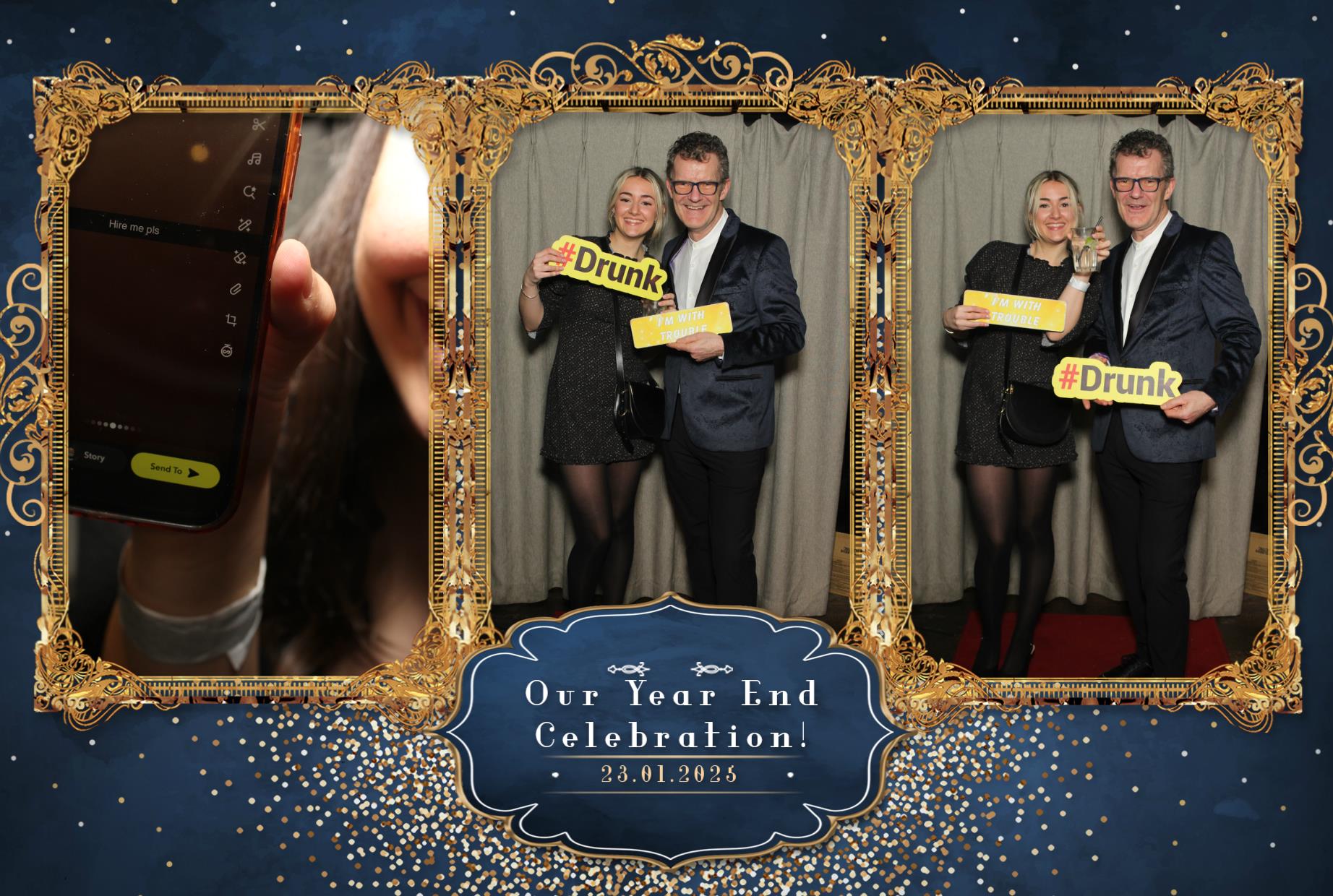 End of year celebration | View more photos from the event at gallery.myphotoboothexperience.co.uk/u/MyPhotoBoothExperienceLtd/End-of-year-celebration