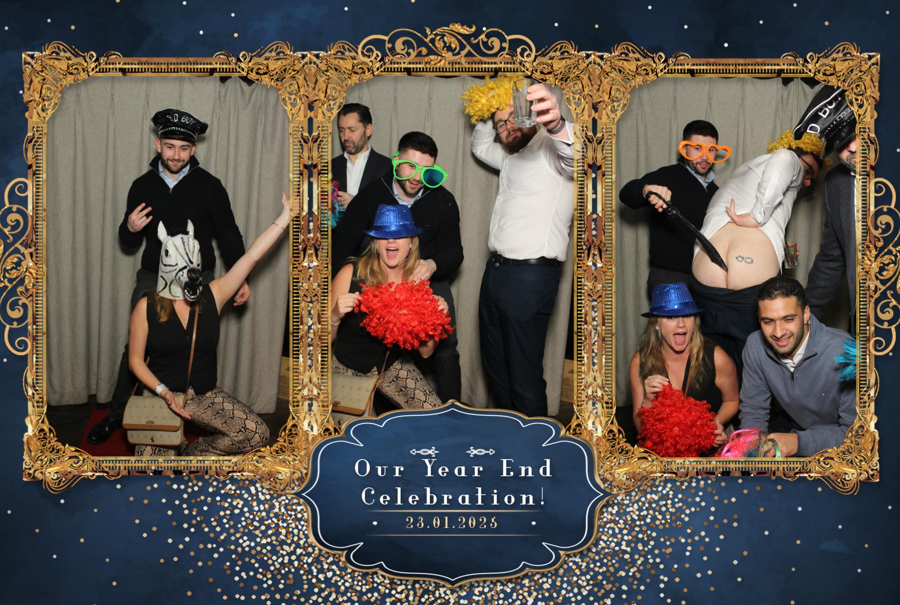 End of year celebration | View more photos from the event at gallery.myphotoboothexperience.co.uk/u/MyPhotoBoothExperienceLtd/End-of-year-celebration