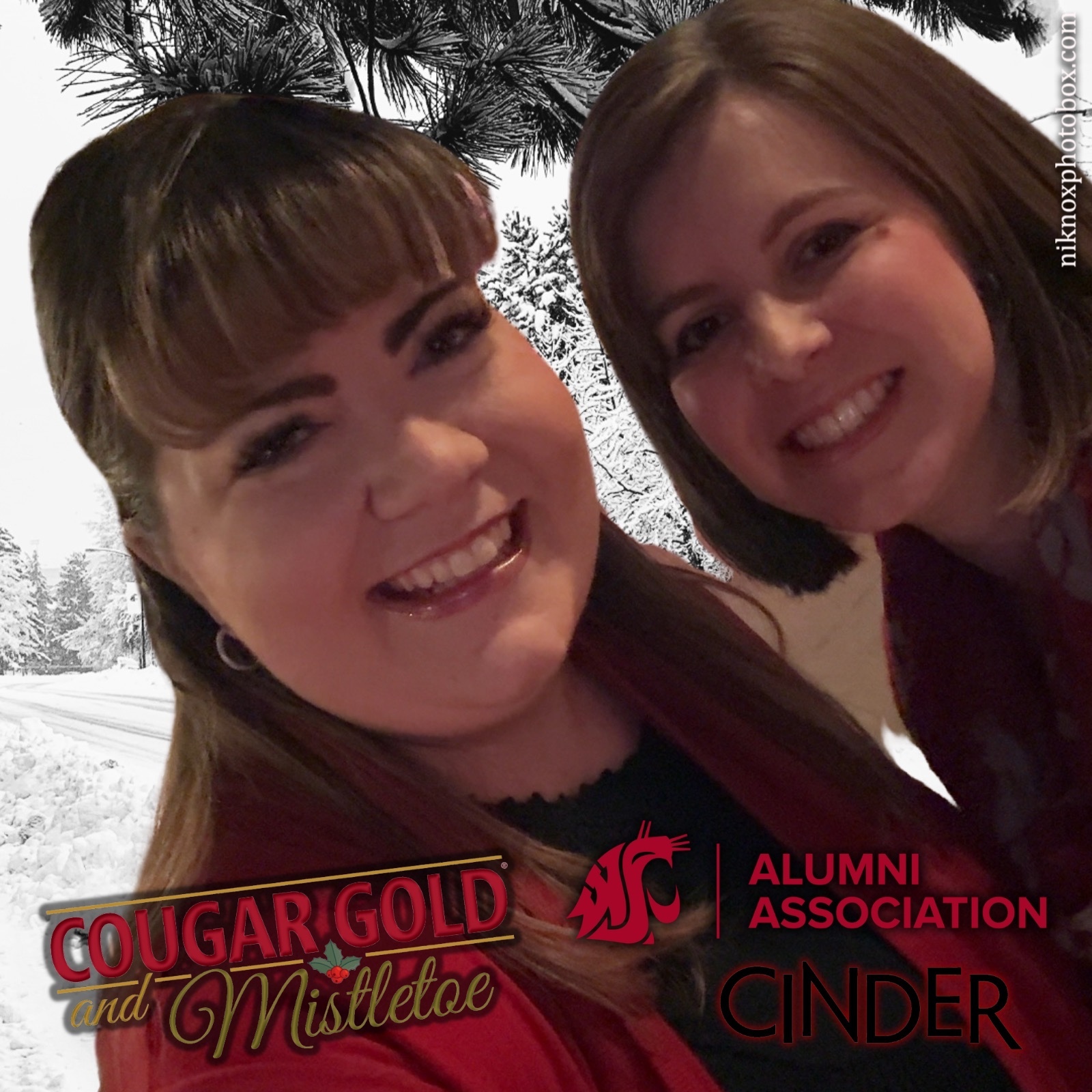 Cougar Gold and Mistletoe | View more photos from the event at gallery.niknoxphotobox.com/u/NiKnox-Photo-Box/Cougar-Gold-and-Mistletoe