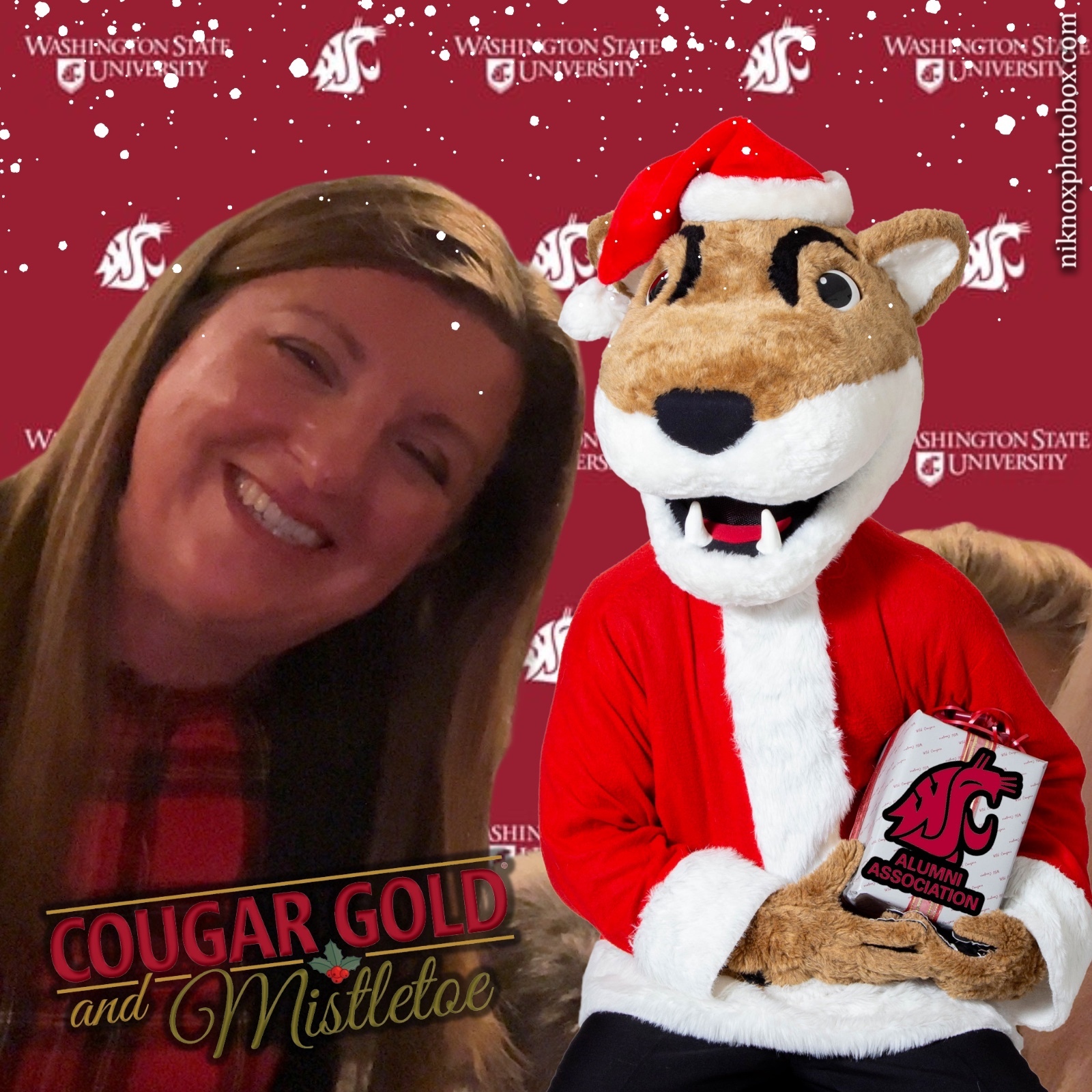 Cougar Gold and Mistletoe | View more photos from the event at gallery.niknoxphotobox.com/u/NiKnox-Photo-Box/Cougar-Gold-and-Mistletoe