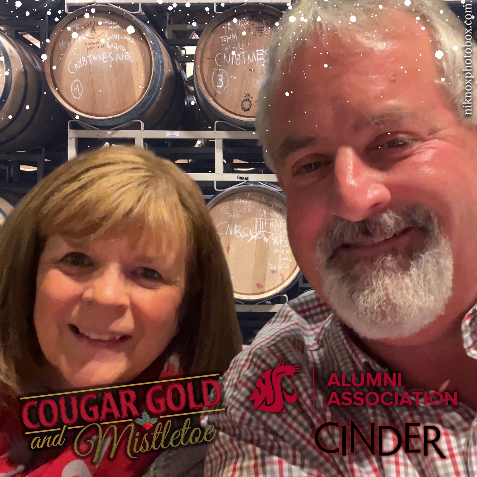 Cougar Gold and Mistletoe | View more photos from the event at gallery.niknoxphotobox.com/u/NiKnox-Photo-Box/Cougar-Gold-and-Mistletoe