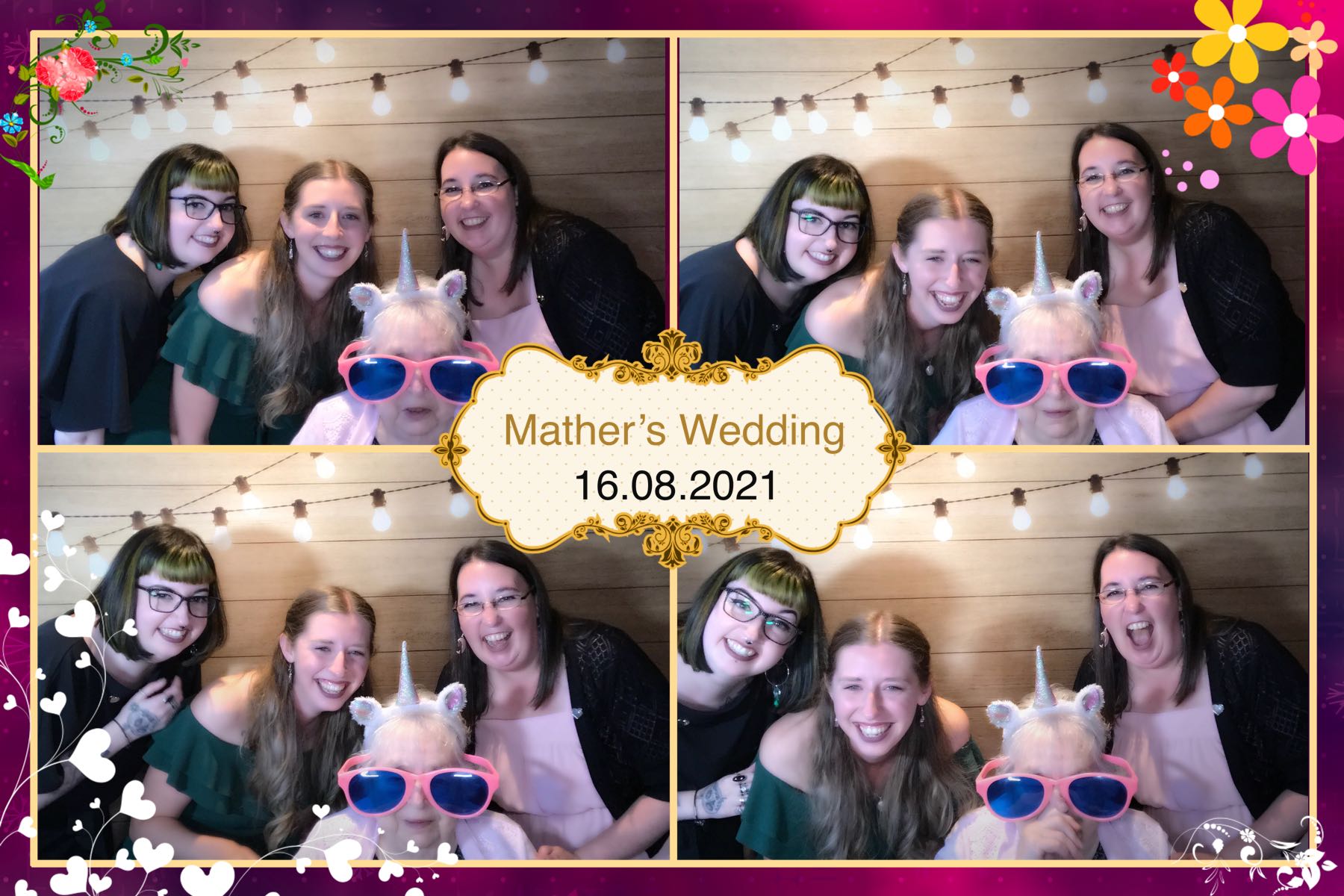 Aiden & Mollie's Wedding | View more photos from the event at gallery.omegaphotobooths.co.uk/u/Omega-Photobooths/Aiden-Mollies-Wedding