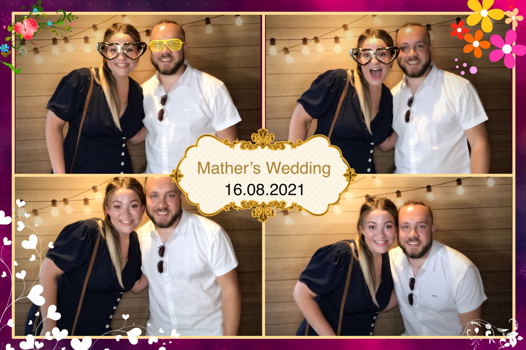 Aiden & Mollie's Wedding | View more photos from the event at gallery.omegaphotobooths.co.uk/u/Omega-Photobooths/Aiden-Mollies-Wedding