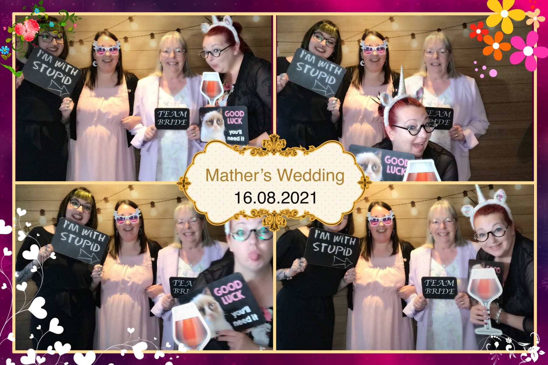 Aiden & Mollie's Wedding | View more photos from the event at gallery.omegaphotobooths.co.uk/u/Omega-Photobooths/Aiden-Mollies-Wedding