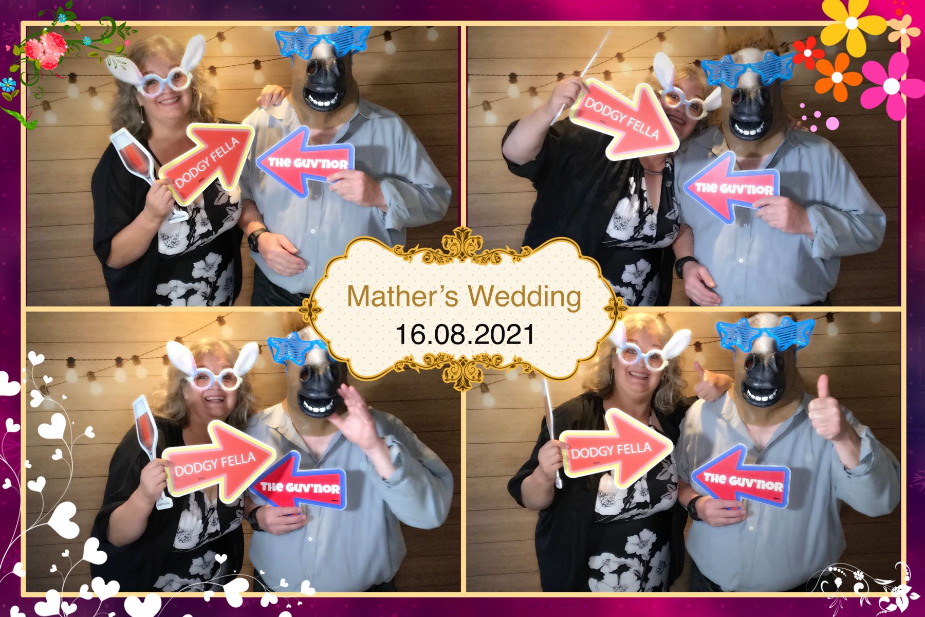 Aiden & Mollie's Wedding | View more photos from the event at gallery.omegaphotobooths.co.uk/u/Omega-Photobooths/Aiden-Mollies-Wedding