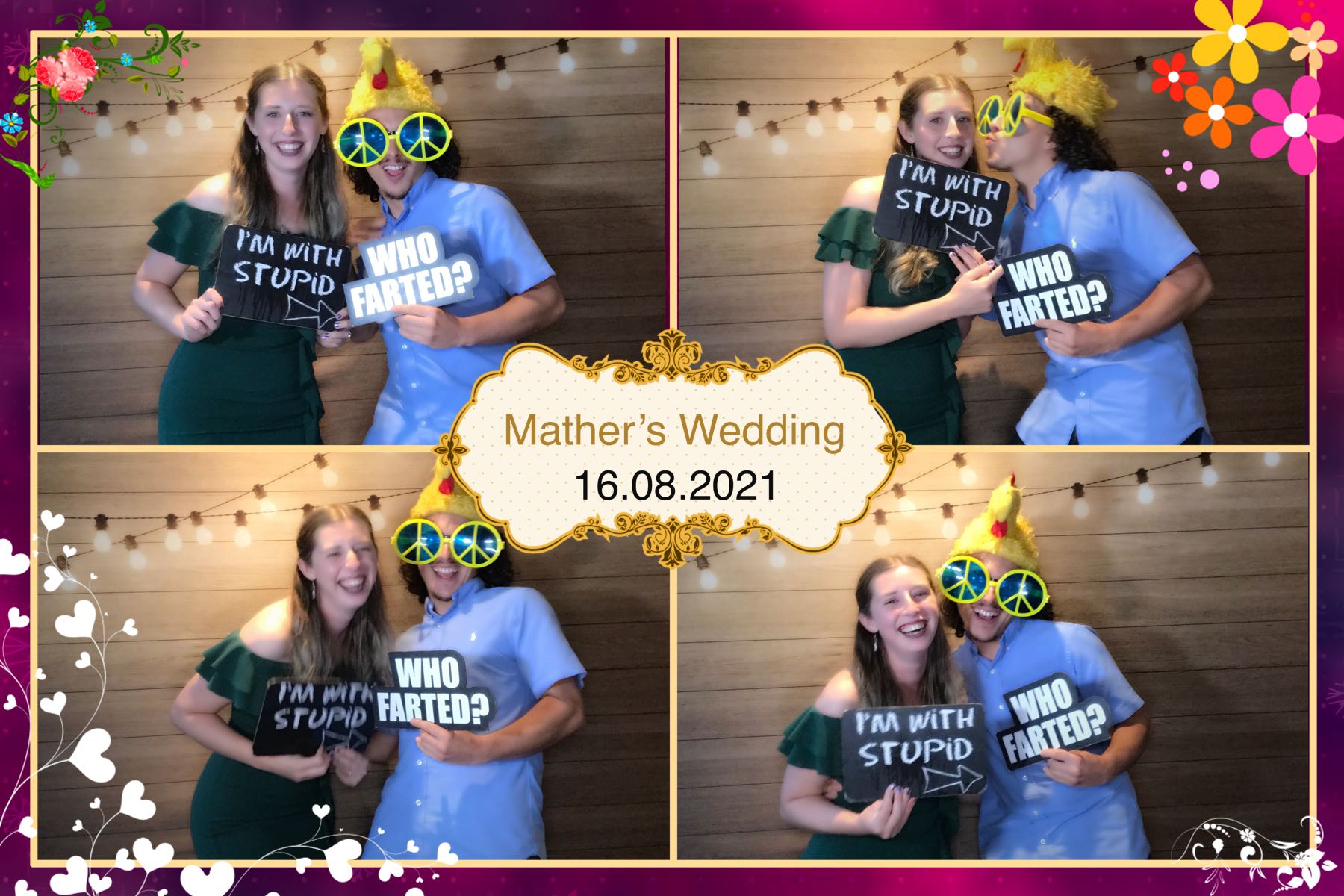 Aiden & Mollie's Wedding | View more photos from the event at gallery.omegaphotobooths.co.uk/u/Omega-Photobooths/Aiden-Mollies-Wedding