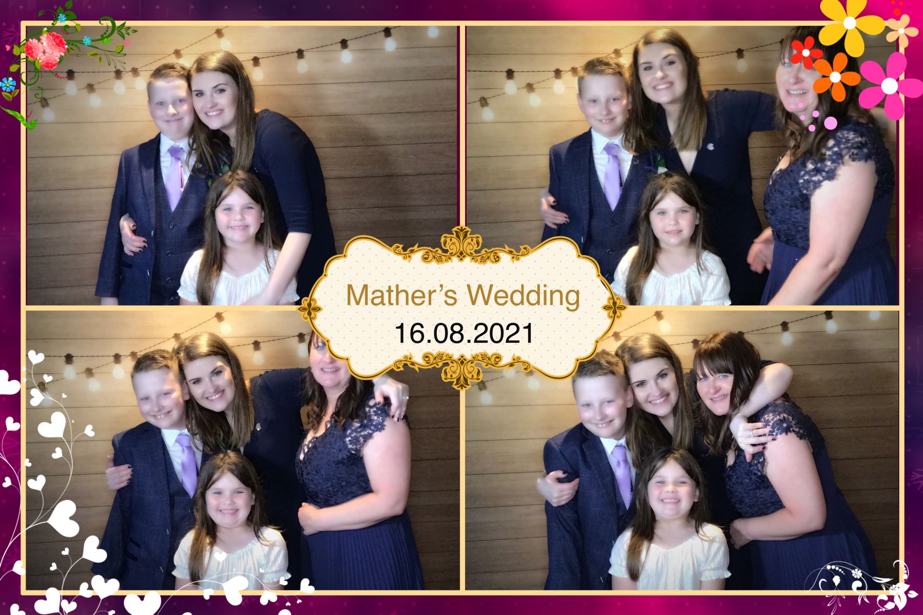 Aiden & Mollie's Wedding | View more photos from the event at gallery.omegaphotobooths.co.uk/u/Omega-Photobooths/Aiden-Mollies-Wedding