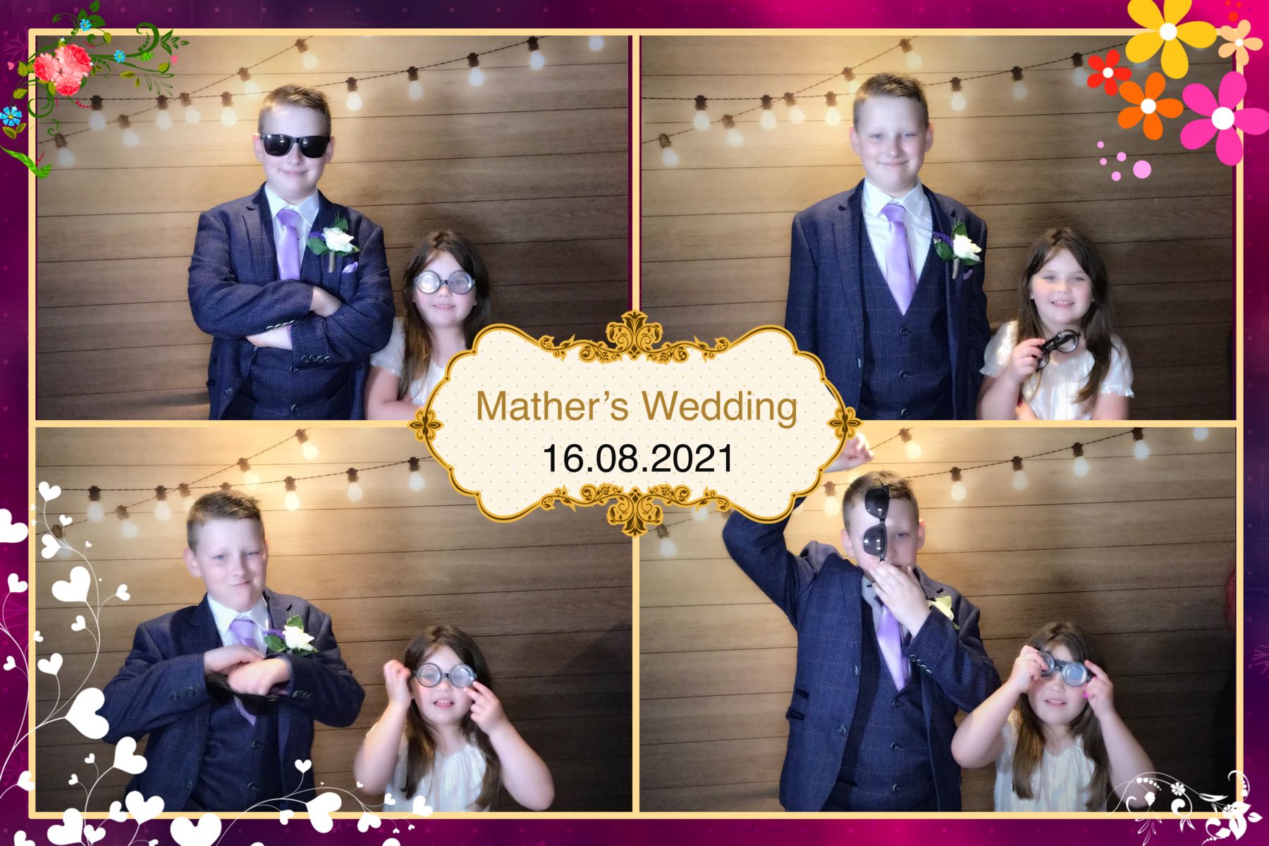 Aiden & Mollie's Wedding | View more photos from the event at gallery.omegaphotobooths.co.uk/u/Omega-Photobooths/Aiden-Mollies-Wedding