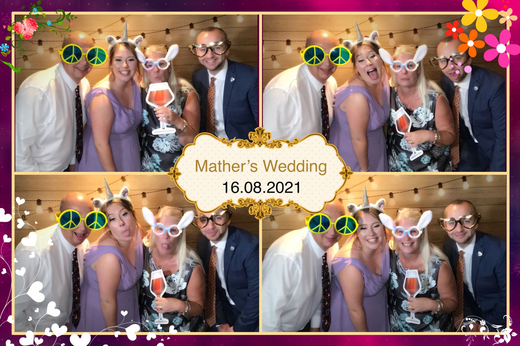 Aiden & Mollie's Wedding | View more photos from the event at gallery.omegaphotobooths.co.uk/u/Omega-Photobooths/Aiden-Mollies-Wedding