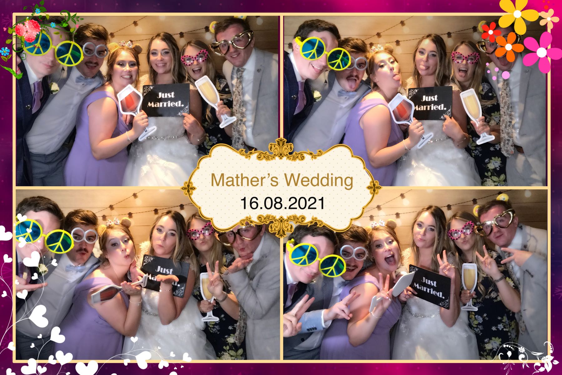 Aiden & Mollie's Wedding | View more photos from the event at gallery.omegaphotobooths.co.uk/u/Omega-Photobooths/Aiden-Mollies-Wedding