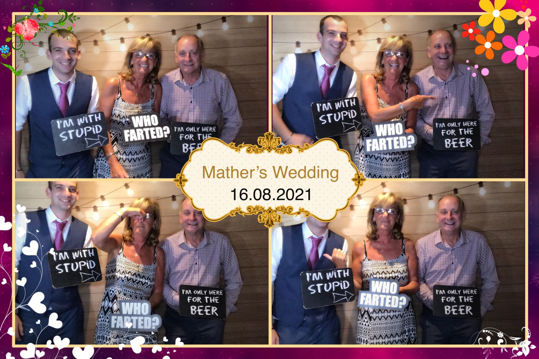 Aiden & Mollie's Wedding | View more photos from the event at gallery.omegaphotobooths.co.uk/u/Omega-Photobooths/Aiden-Mollies-Wedding