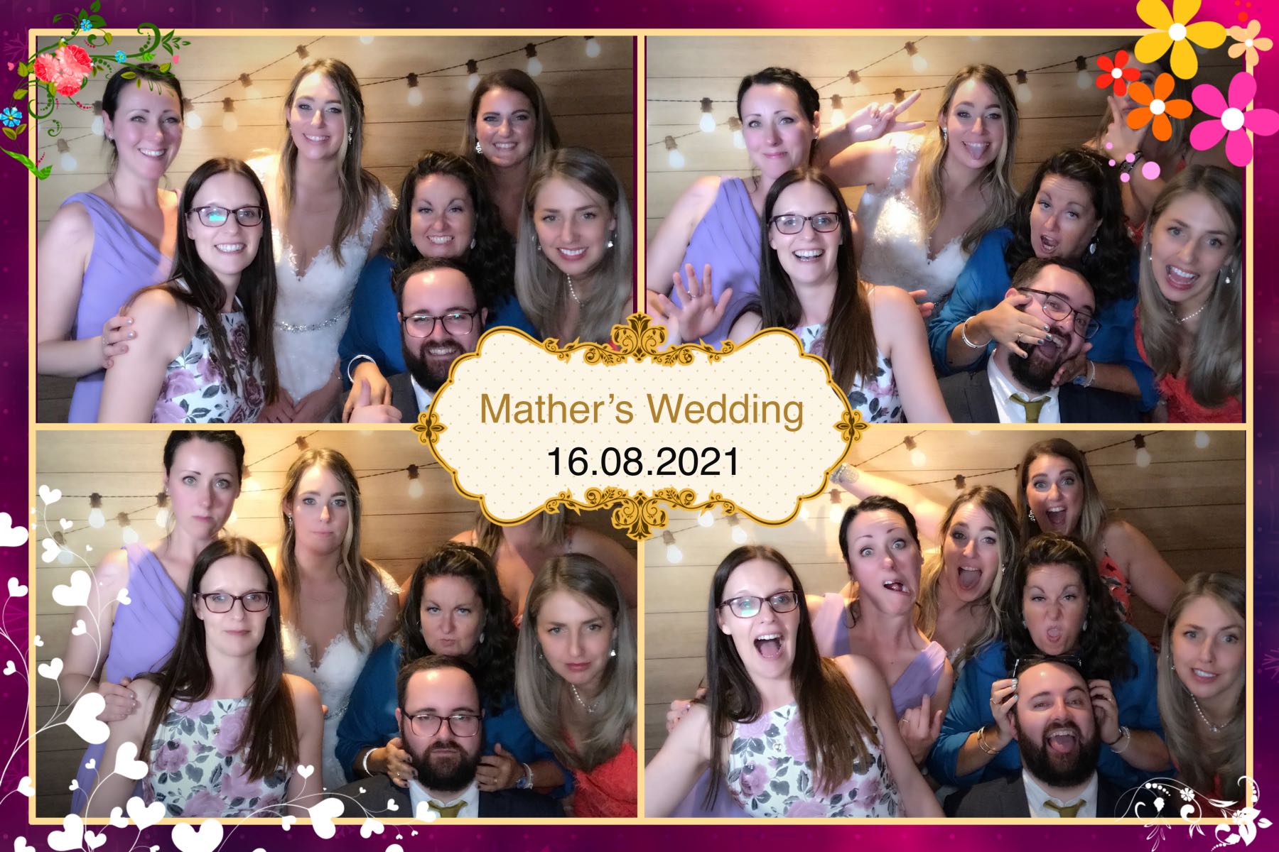 Aiden & Mollie's Wedding | View more photos from the event at gallery.omegaphotobooths.co.uk/u/Omega-Photobooths/Aiden-Mollies-Wedding