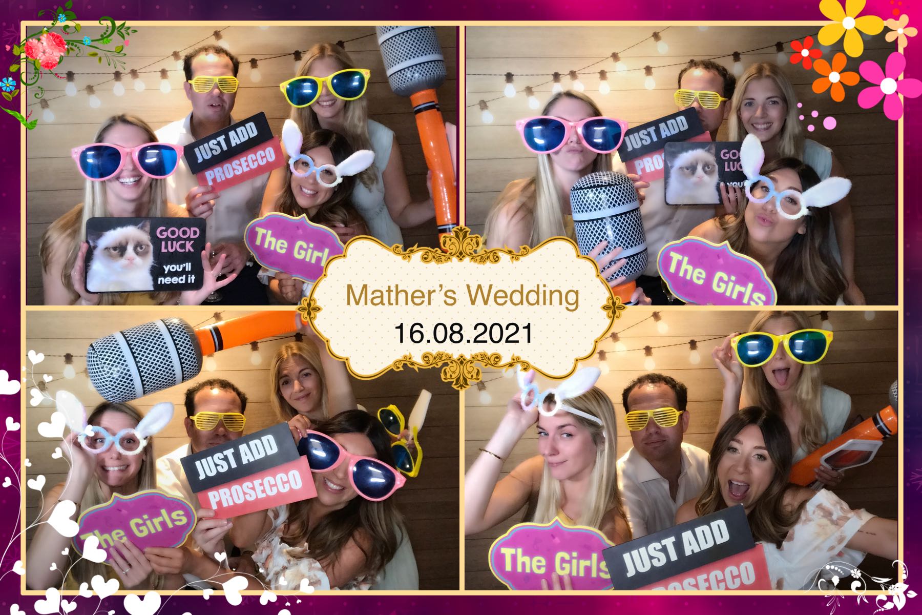 Aiden & Mollie's Wedding | View more photos from the event at gallery.omegaphotobooths.co.uk/u/Omega-Photobooths/Aiden-Mollies-Wedding