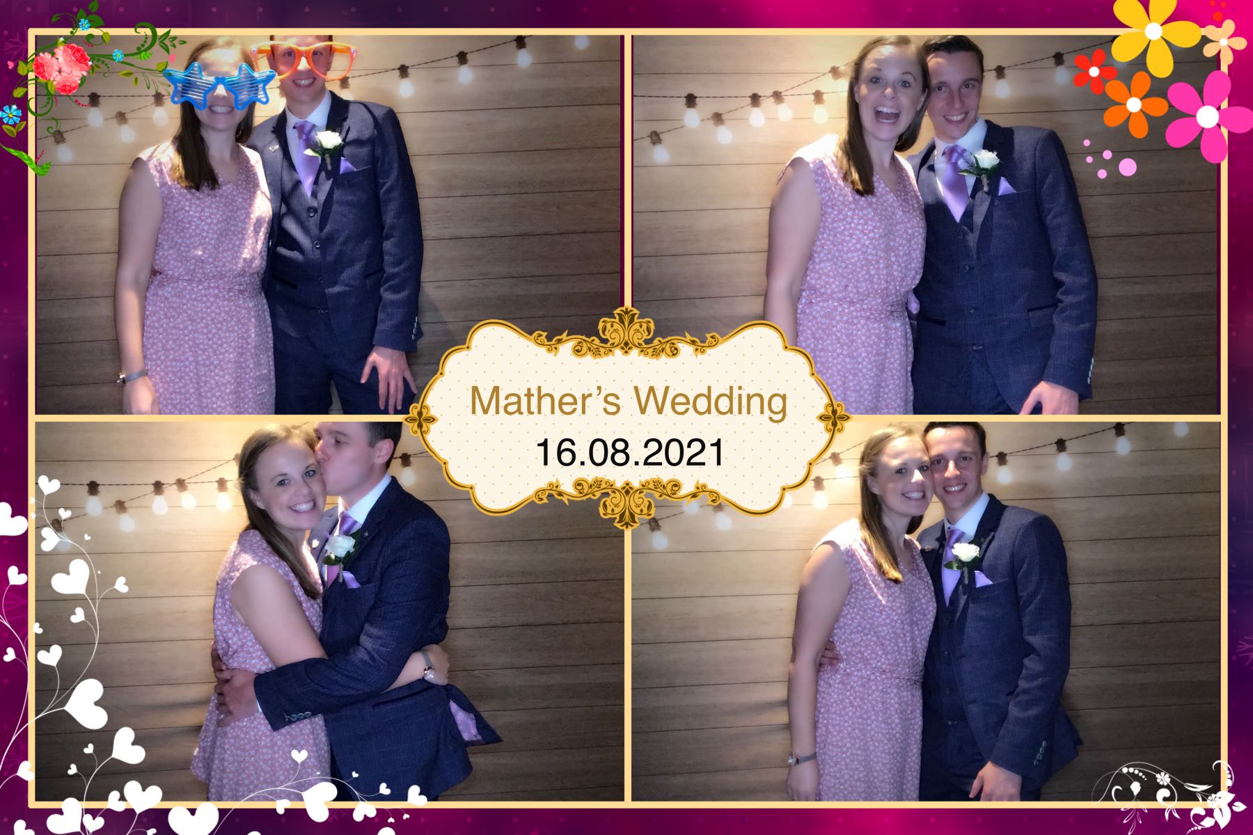 Aiden & Mollie's Wedding | View more photos from the event at gallery.omegaphotobooths.co.uk/u/Omega-Photobooths/Aiden-Mollies-Wedding