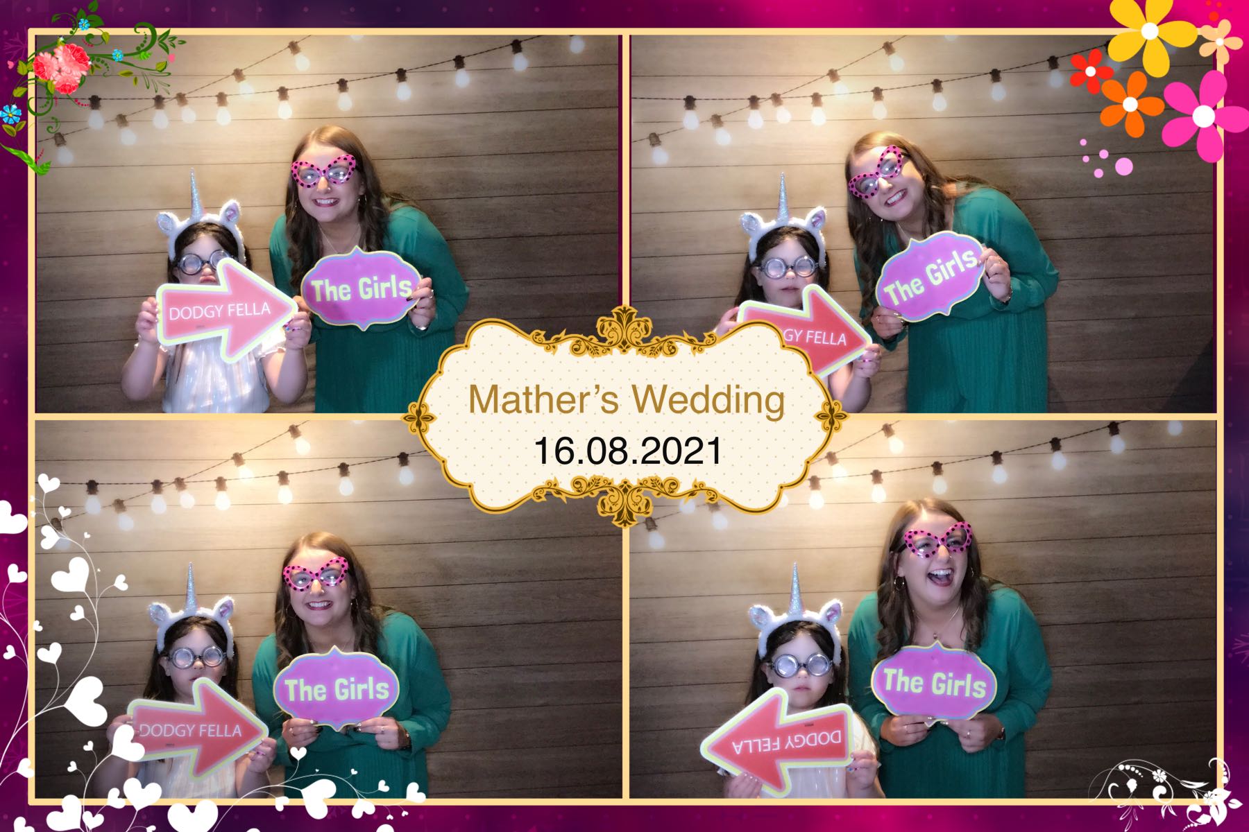 Aiden & Mollie's Wedding | View more photos from the event at gallery.omegaphotobooths.co.uk/u/Omega-Photobooths/Aiden-Mollies-Wedding