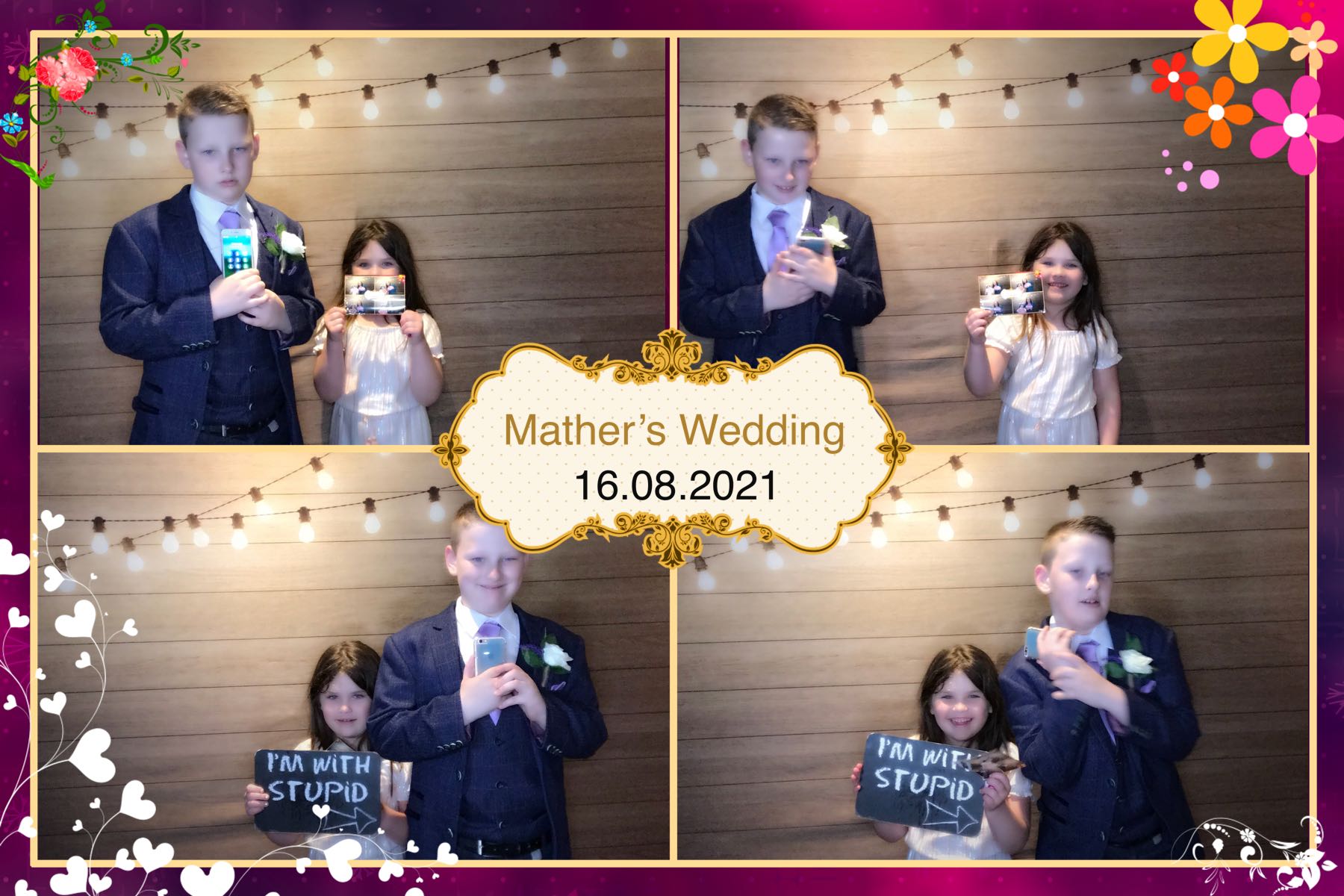 Aiden & Mollie's Wedding | View more photos from the event at gallery.omegaphotobooths.co.uk/u/Omega-Photobooths/Aiden-Mollies-Wedding