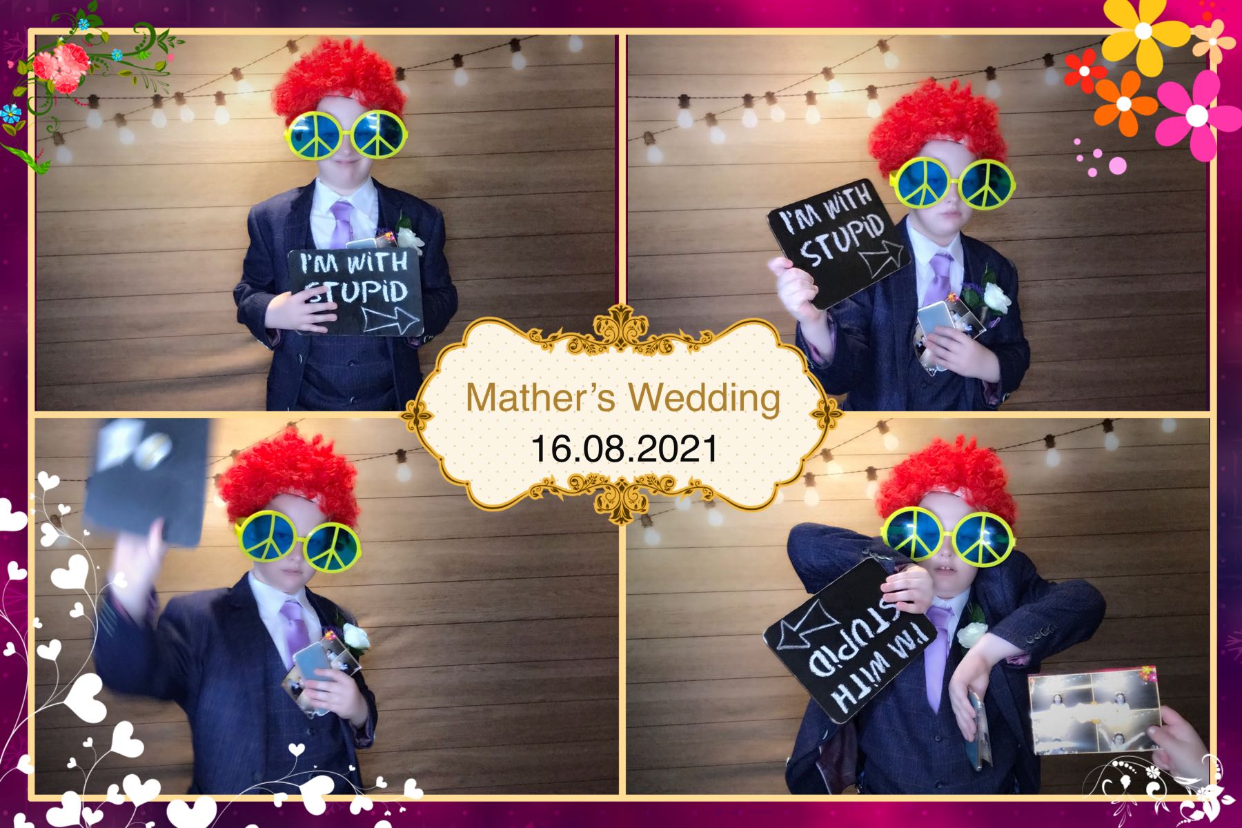 Aiden & Mollie's Wedding | View more photos from the event at gallery.omegaphotobooths.co.uk/u/Omega-Photobooths/Aiden-Mollies-Wedding