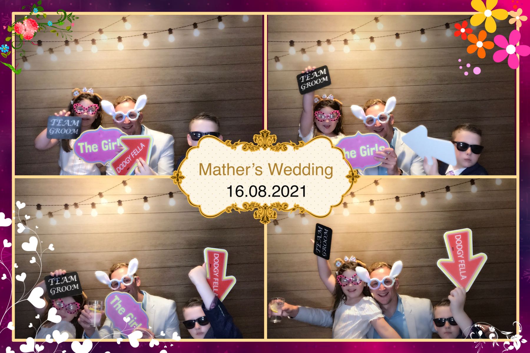 Aiden & Mollie's Wedding | View more photos from the event at gallery.omegaphotobooths.co.uk/u/Omega-Photobooths/Aiden-Mollies-Wedding