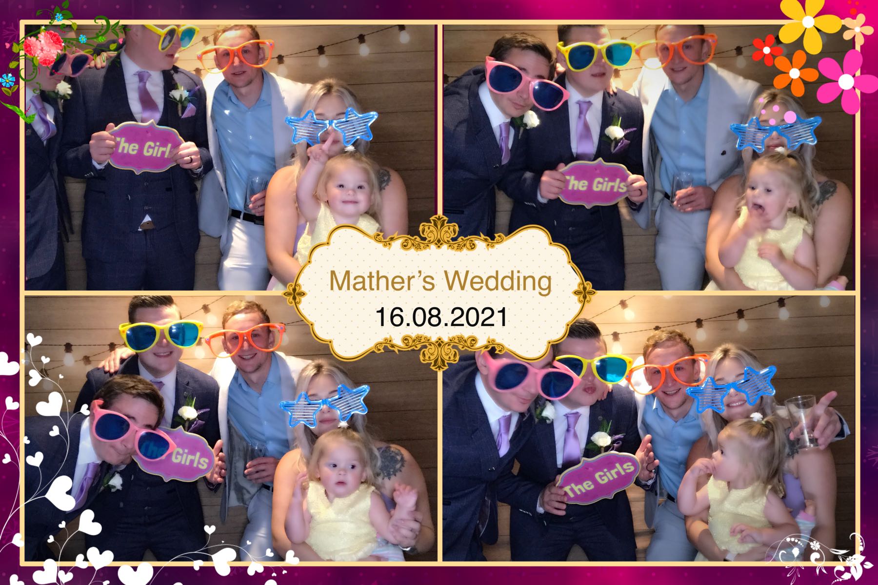 Aiden & Mollie's Wedding | View more photos from the event at gallery.omegaphotobooths.co.uk/u/Omega-Photobooths/Aiden-Mollies-Wedding