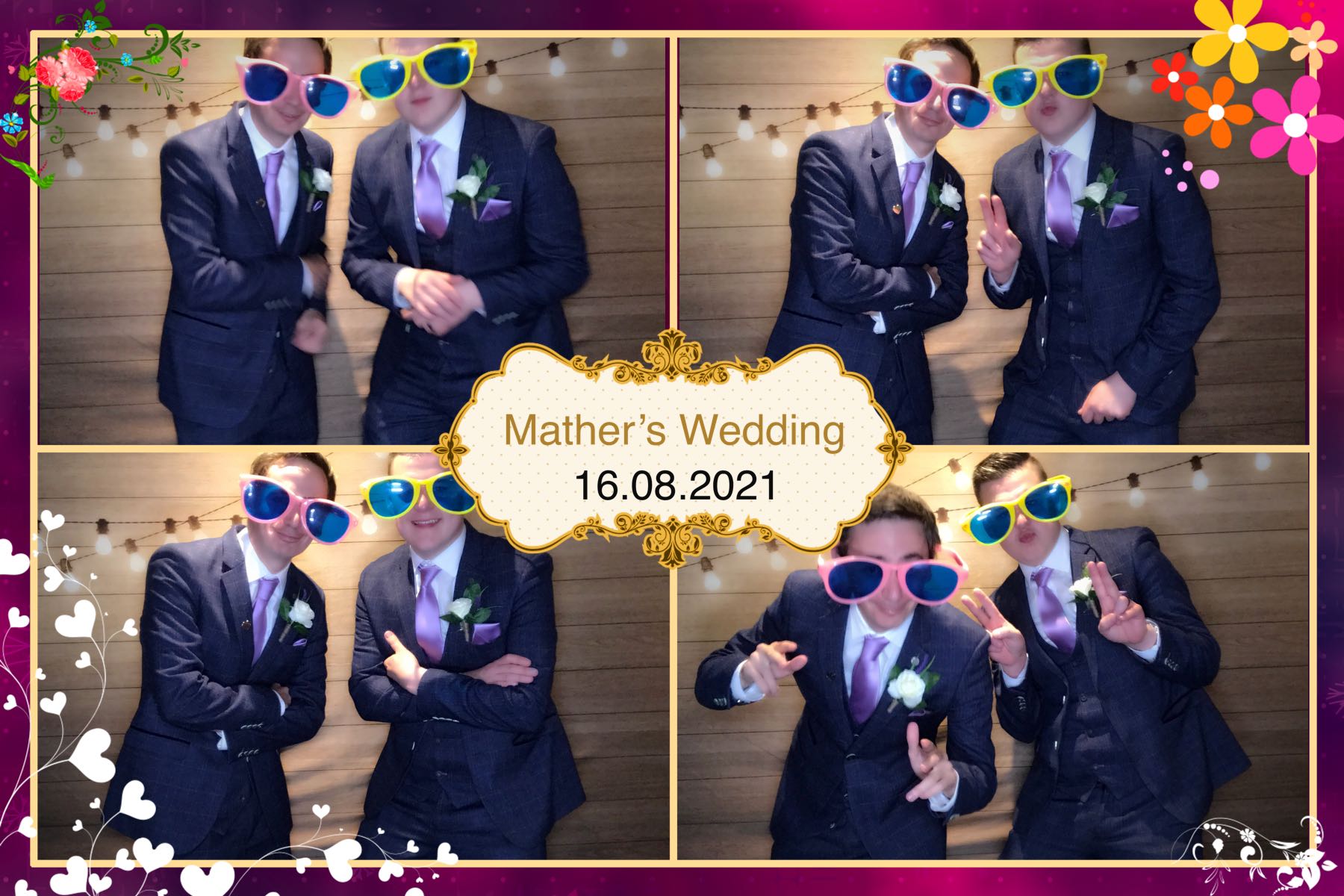 Aiden & Mollie's Wedding | View more photos from the event at gallery.omegaphotobooths.co.uk/u/Omega-Photobooths/Aiden-Mollies-Wedding
