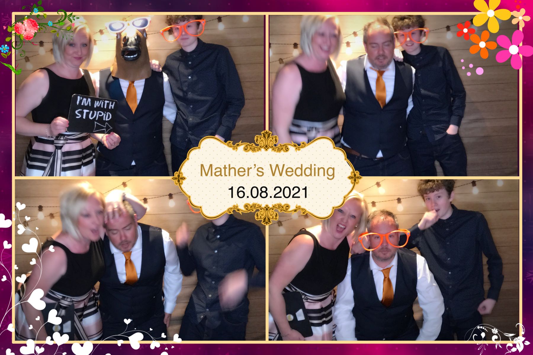 Aiden & Mollie's Wedding | View more photos from the event at gallery.omegaphotobooths.co.uk/u/Omega-Photobooths/Aiden-Mollies-Wedding