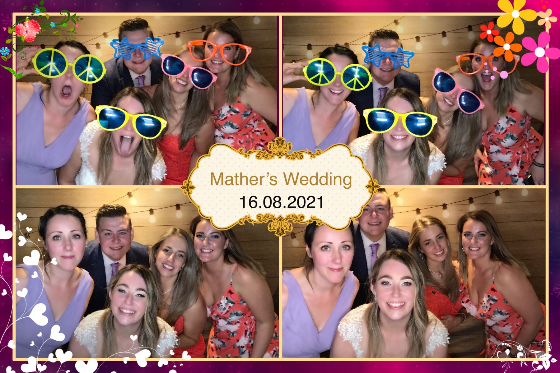 Aiden & Mollie's Wedding | View more photos from the event at gallery.omegaphotobooths.co.uk/u/Omega-Photobooths/Aiden-Mollies-Wedding