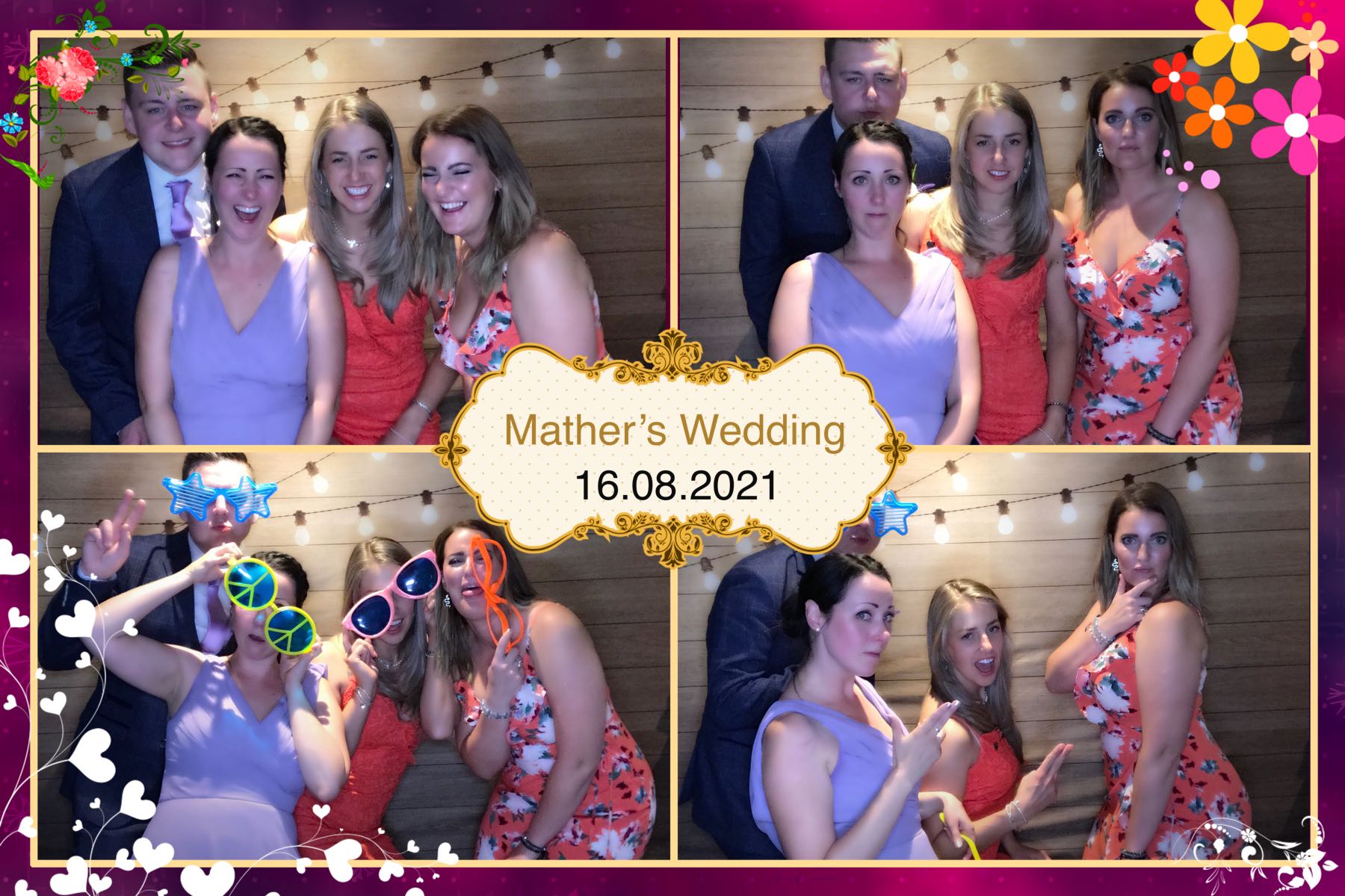 Aiden & Mollie's Wedding | View more photos from the event at gallery.omegaphotobooths.co.uk/u/Omega-Photobooths/Aiden-Mollies-Wedding