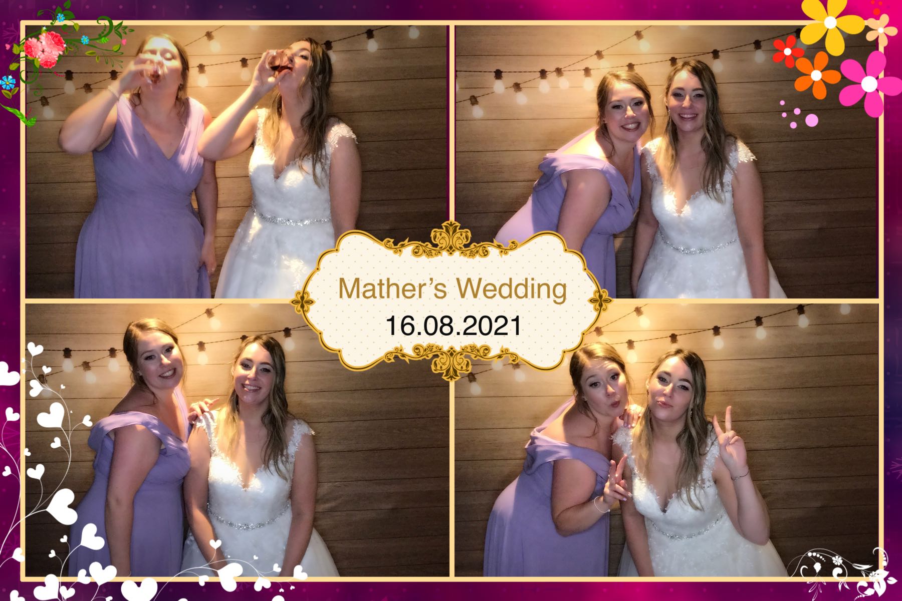 Aiden & Mollie's Wedding | View more photos from the event at gallery.omegaphotobooths.co.uk/u/Omega-Photobooths/Aiden-Mollies-Wedding