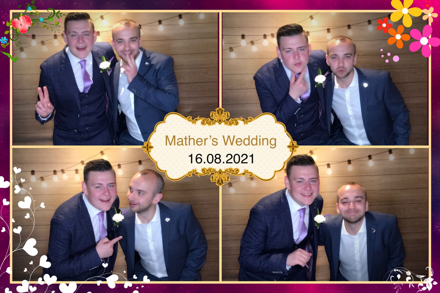 Aiden & Mollie's Wedding | View more photos from the event at gallery.omegaphotobooths.co.uk/u/Omega-Photobooths/Aiden-Mollies-Wedding