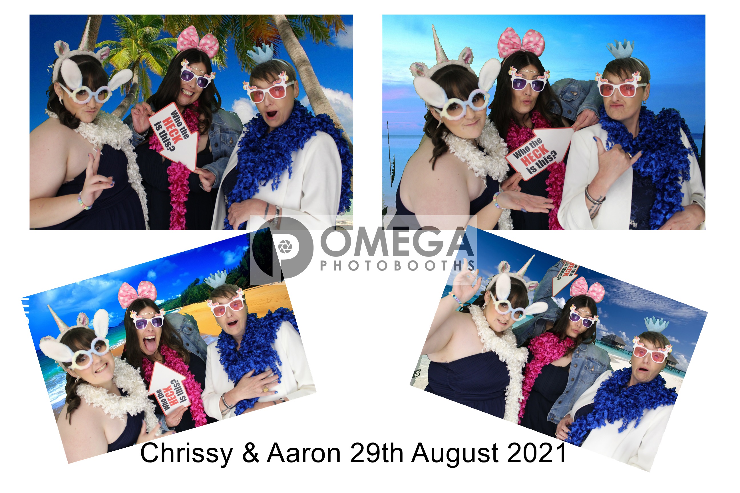 Chrissy & Aaron's wedding | View more photos from the event at gallery.omegaphotobooths.co.uk/u/Omega-Photobooths/Chrissy-Aarons-wedding