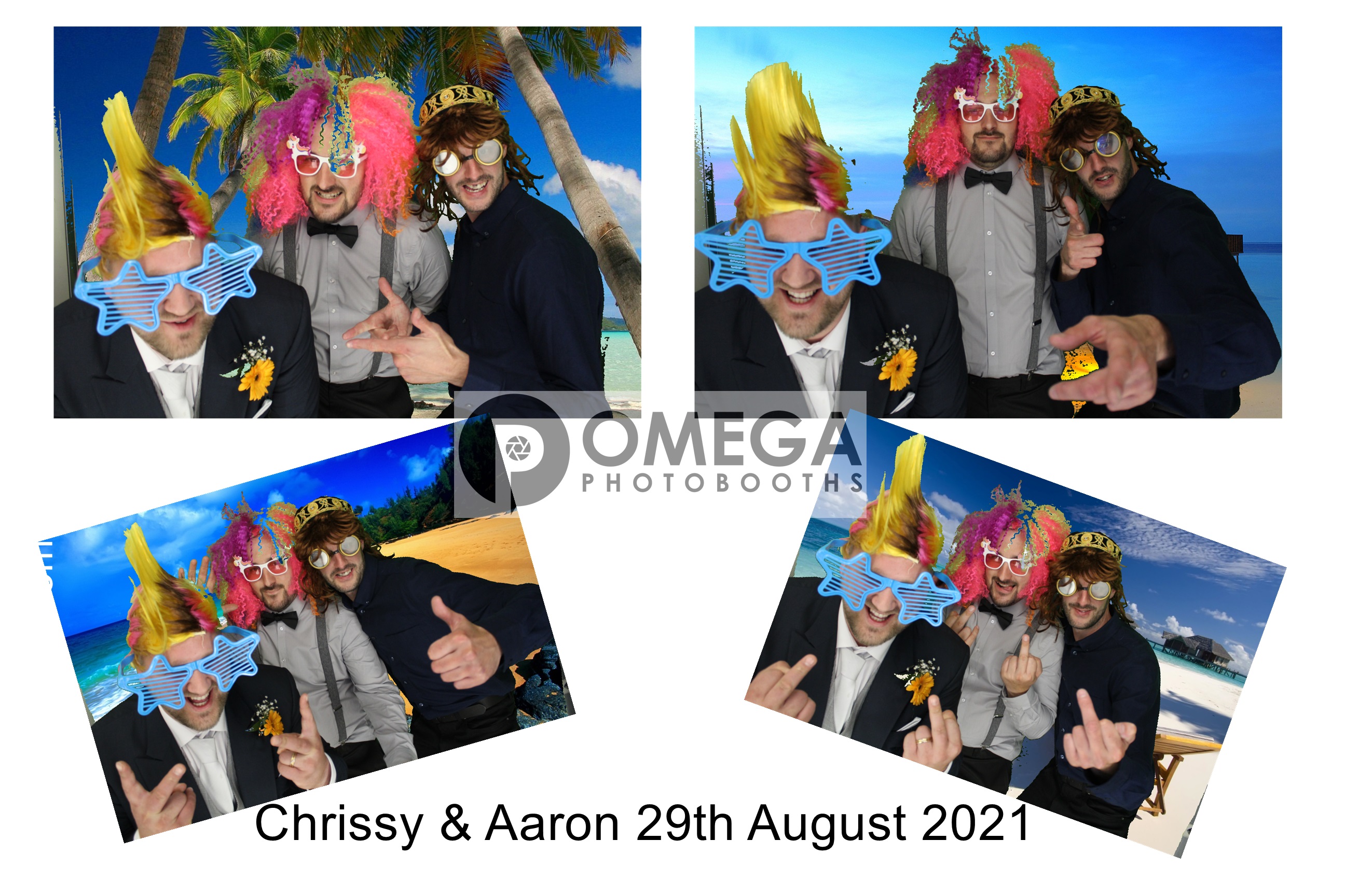 Chrissy & Aaron's wedding | View more photos from the event at gallery.omegaphotobooths.co.uk/u/Omega-Photobooths/Chrissy-Aarons-wedding